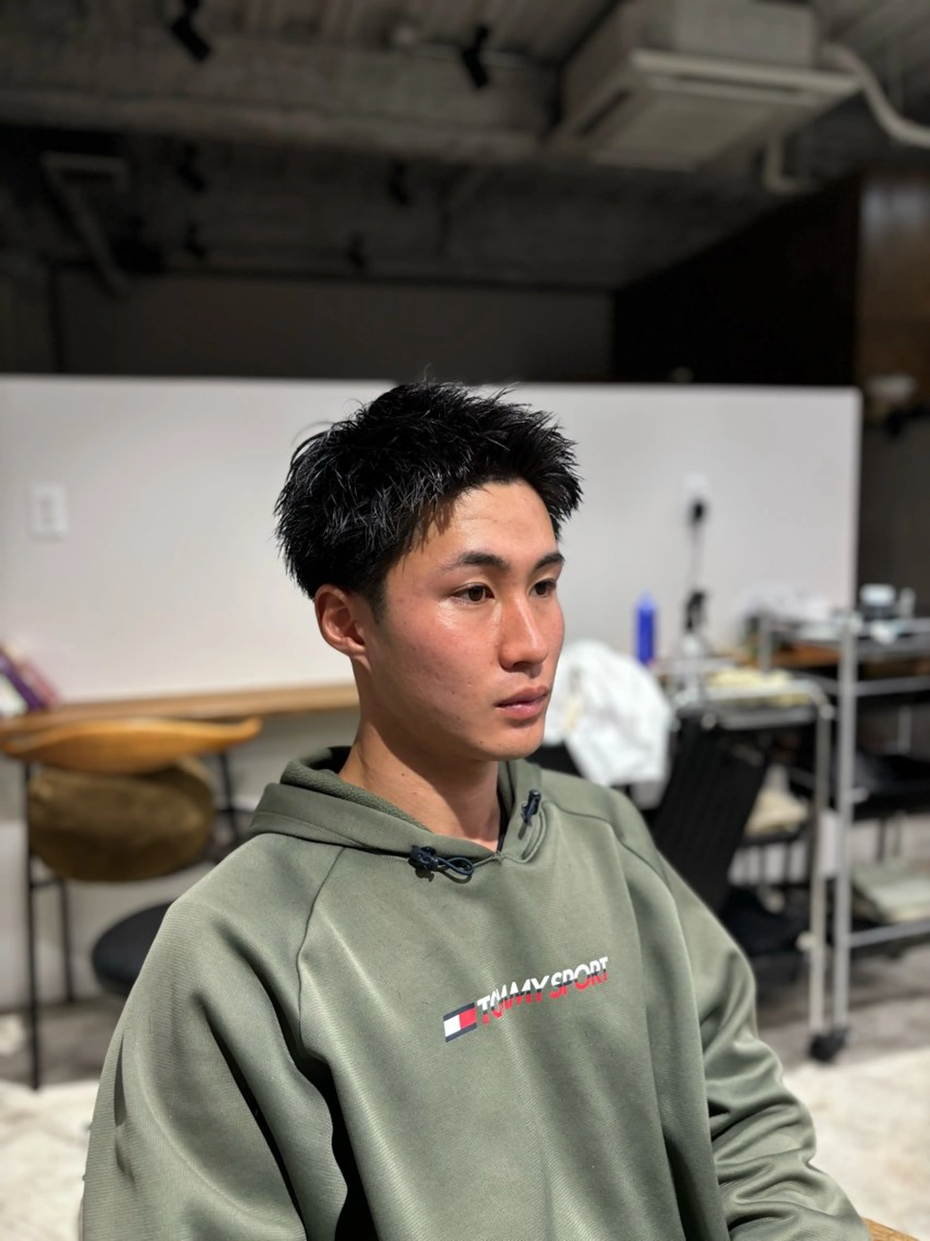 メンズ 溝渕 天馬のヘアスタイル