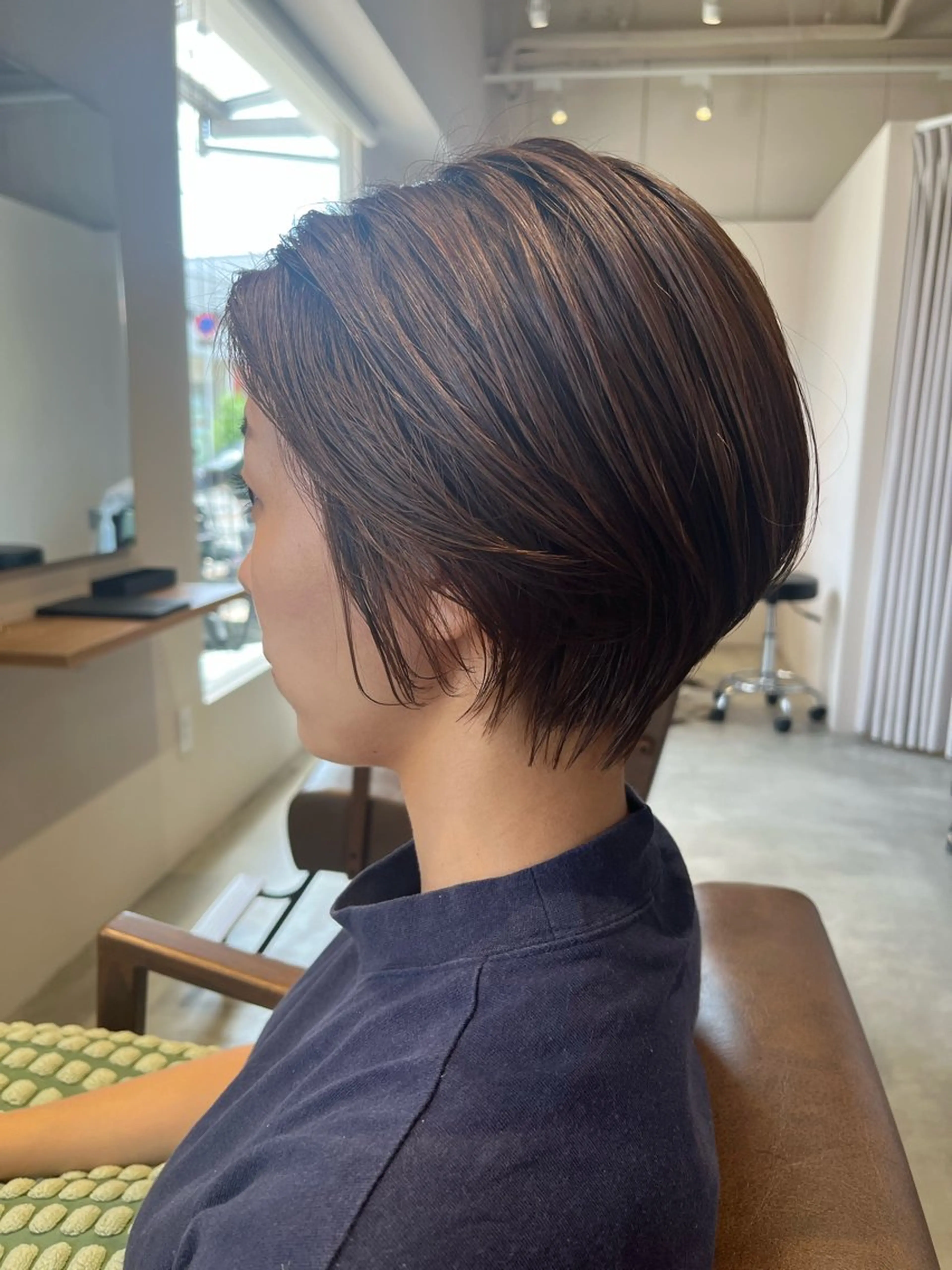 ショート ショートヘア rivegauche yasuokaのヘアスタイル