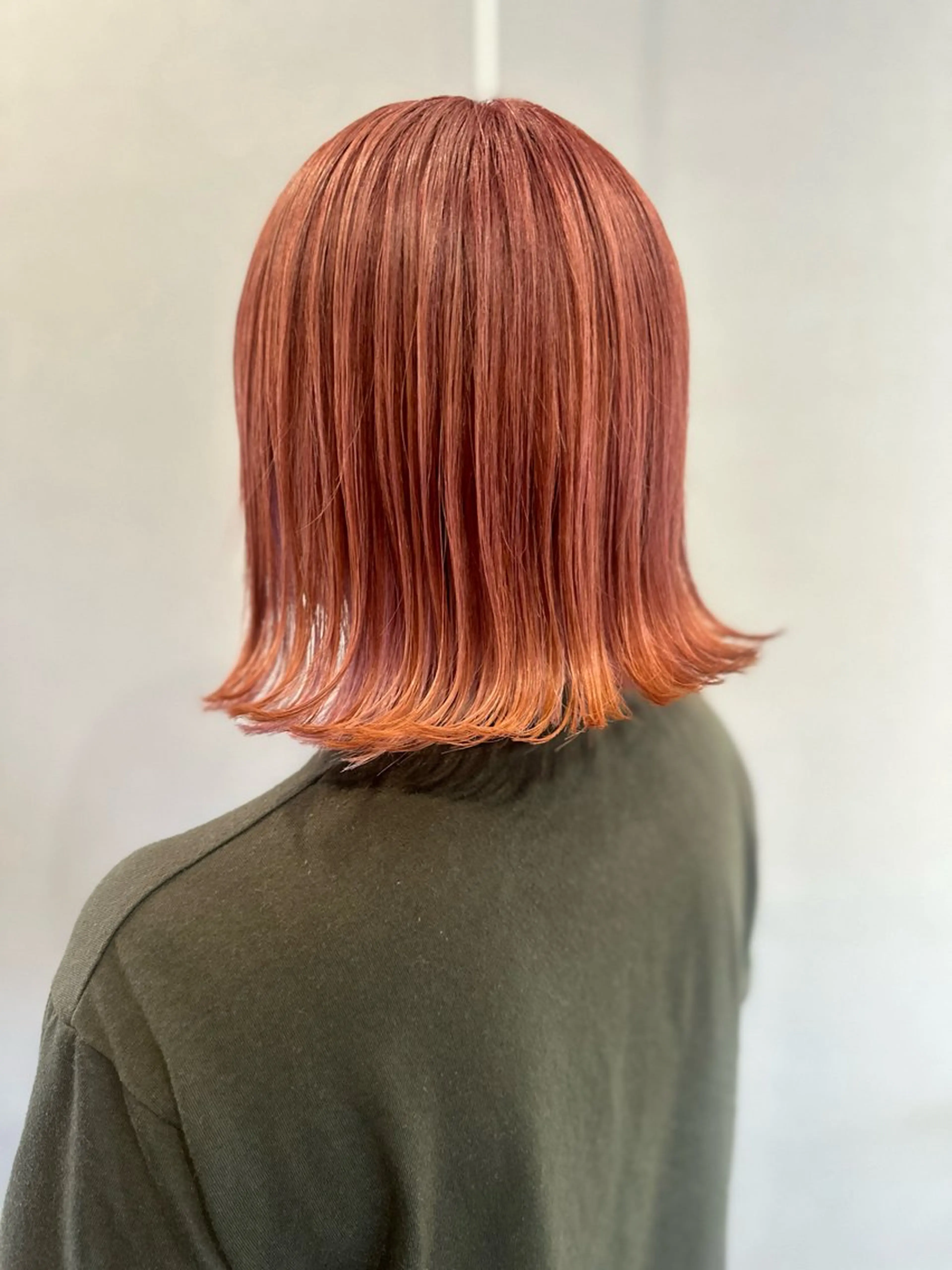 ミディアム カラー カット ヘアカラー トリートメント K Harukaのヘアスタイル