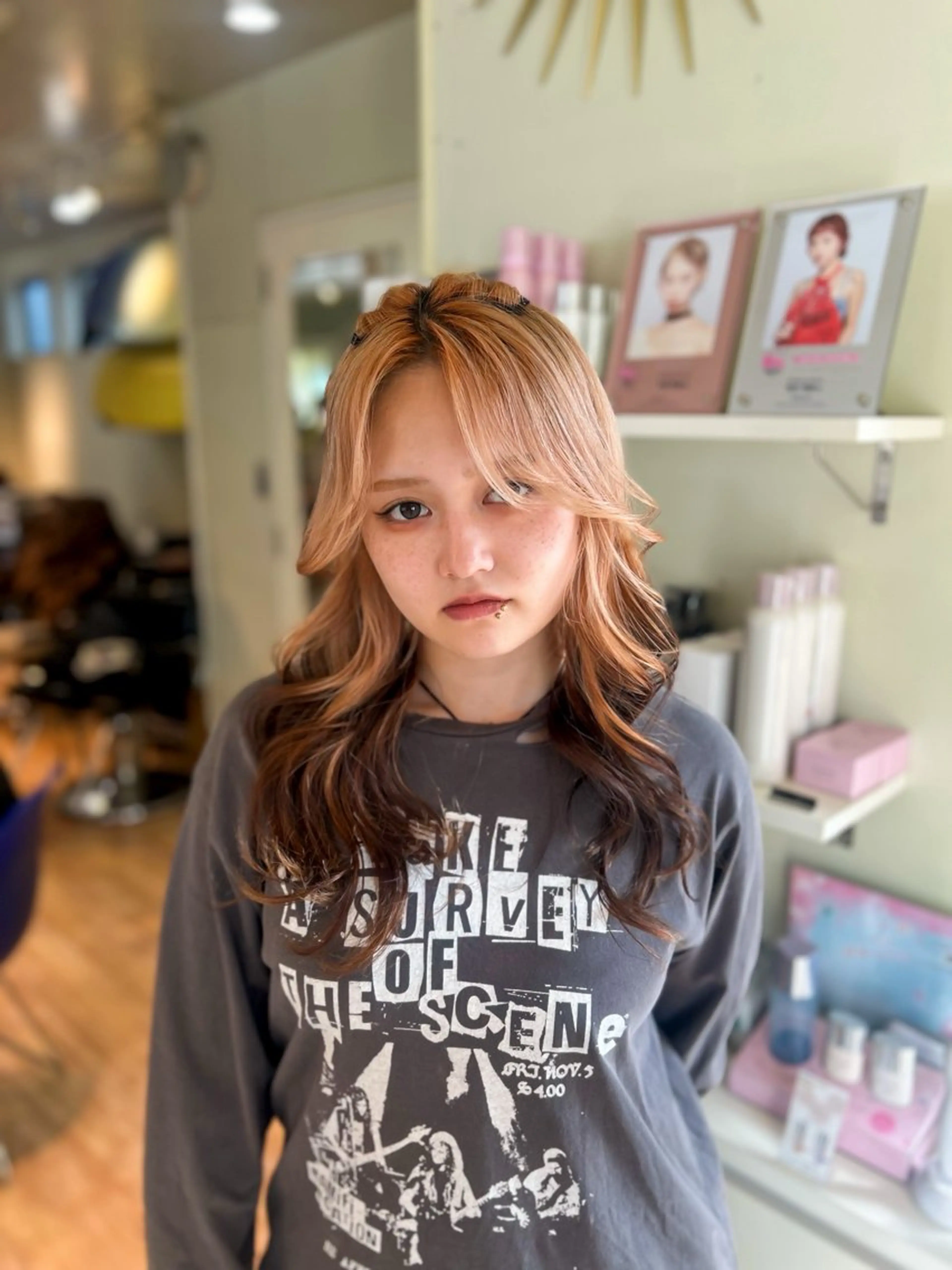 ロング ヘアアレンジ MOMOKA 🍑のヘアスタイル