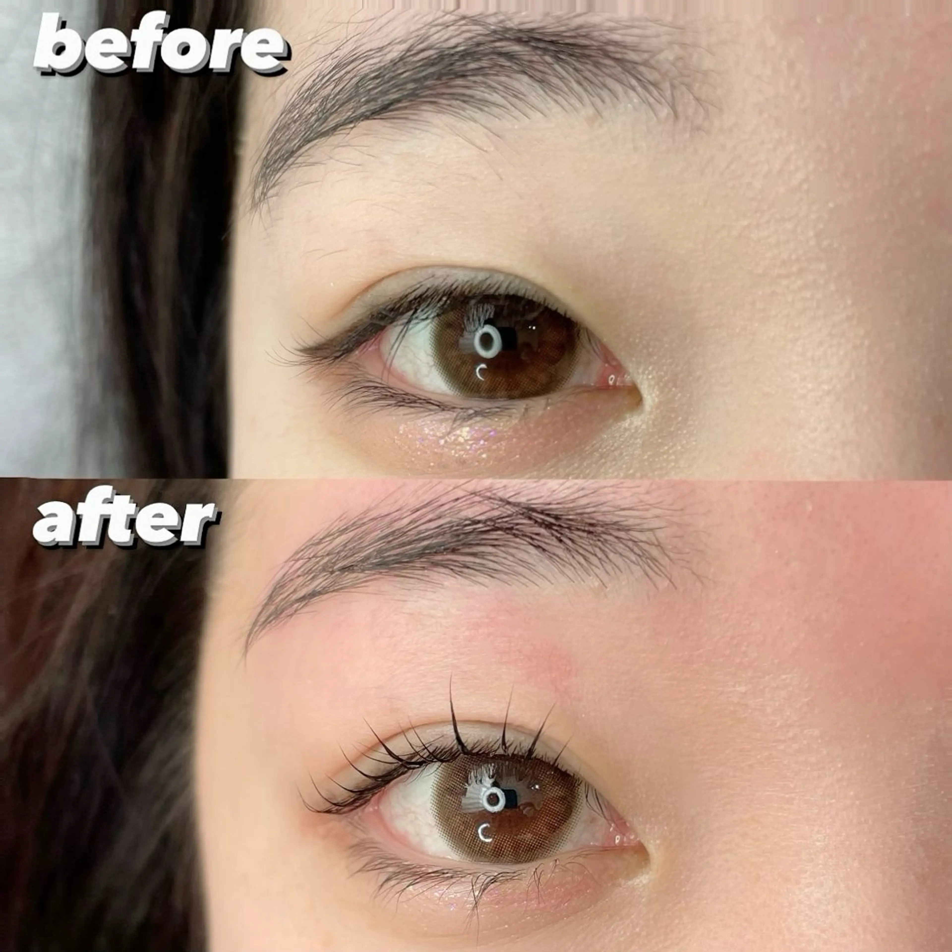 マツエク・マツパ まつげパーマ 一重×まつ毛パーマ マツパ Nico　山本 晃平の眉毛・アイブロウイメージ