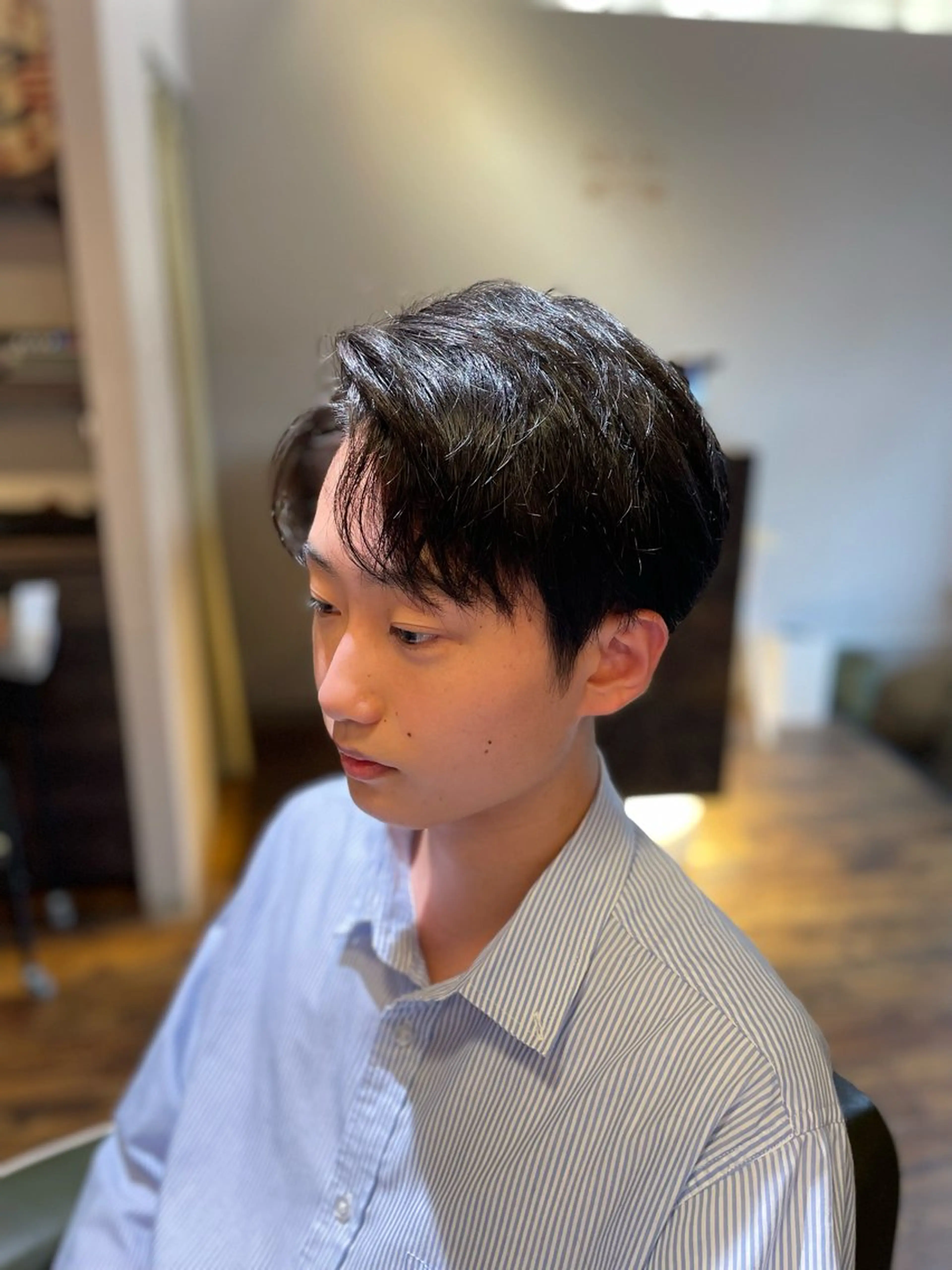 ショート メンズ LoRE hair coordinate 京都駅前店所属・島田 龍生のヘアスタイル