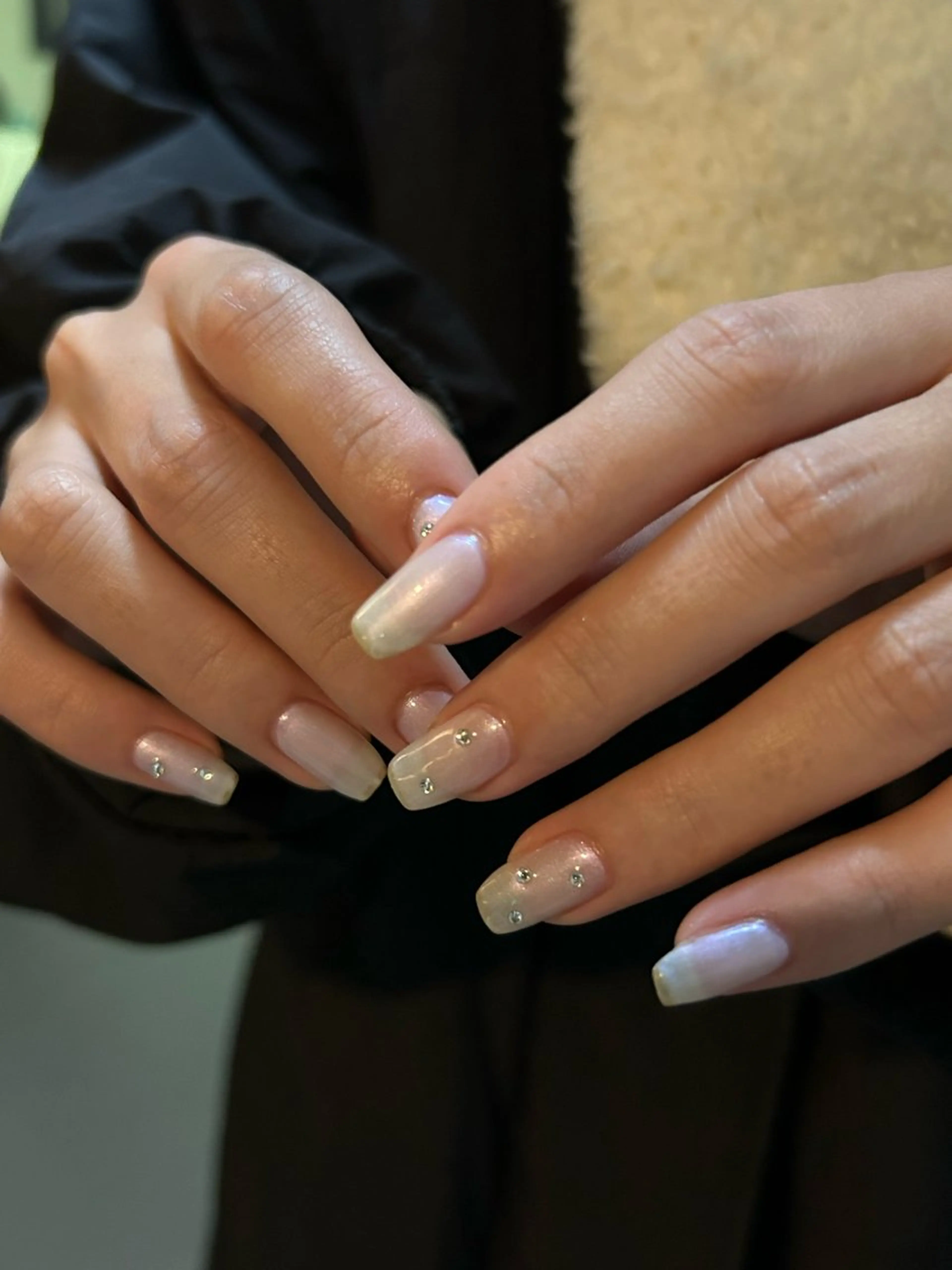 セミロング ハンドネイル Nbibi nail salonのネイルデザイン
