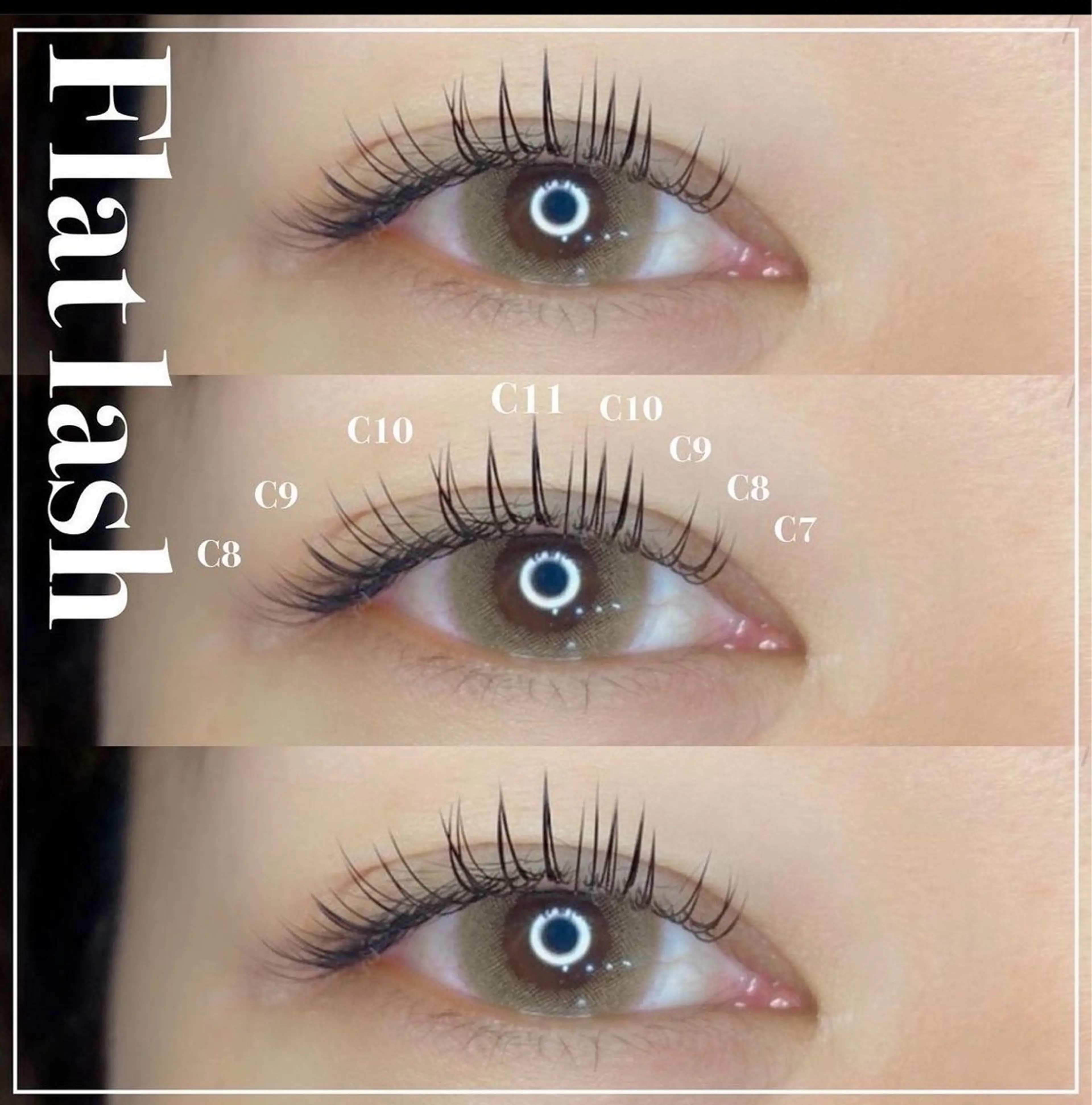 マツエク・マツパ アイラッシュサロンserina 渋谷道玄坂店所属・Osako Tokoのマツエク・マツパデザイン