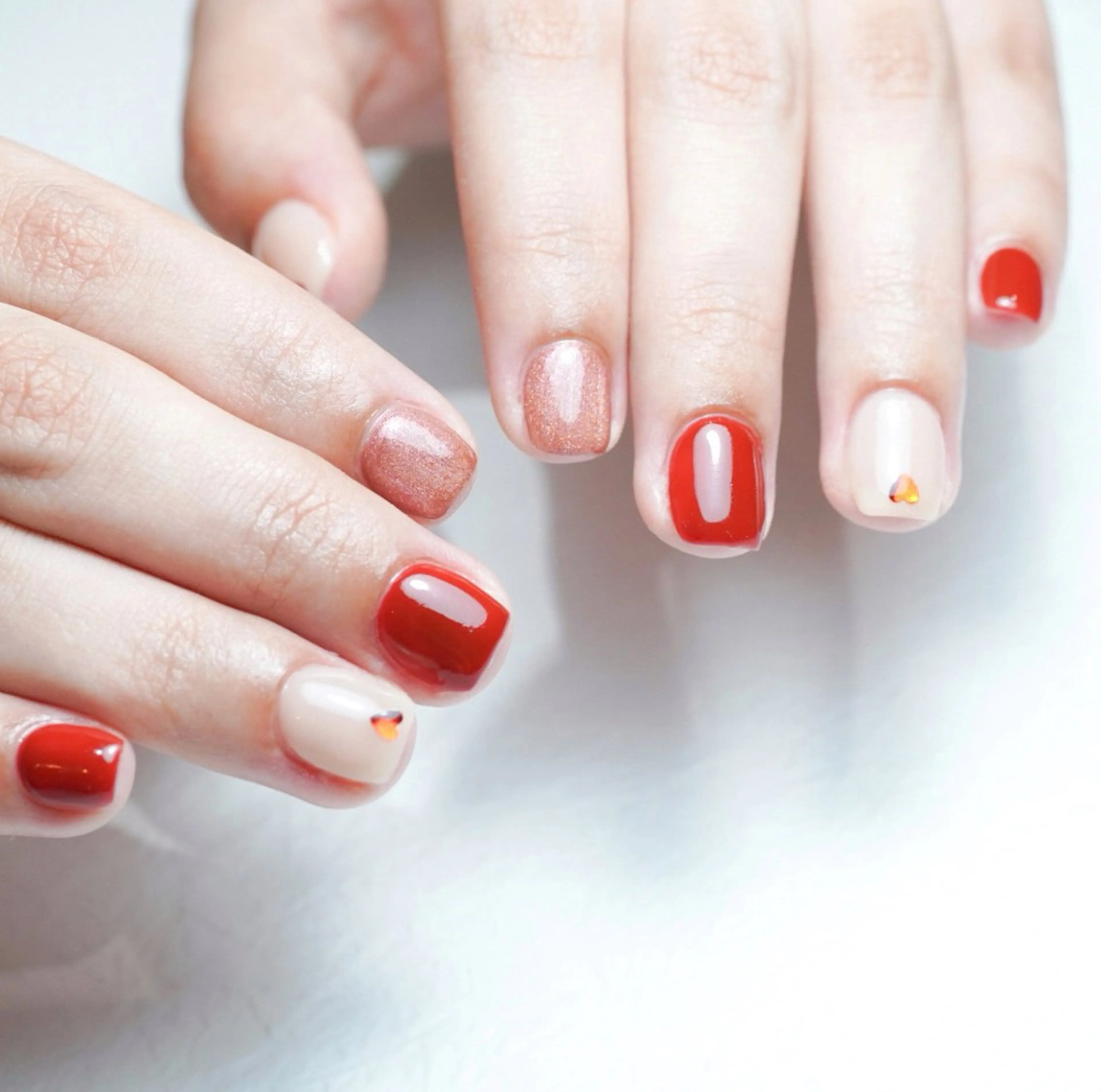 ショート ハンドネイル Re nail所属・Re nailのネイルデザイン