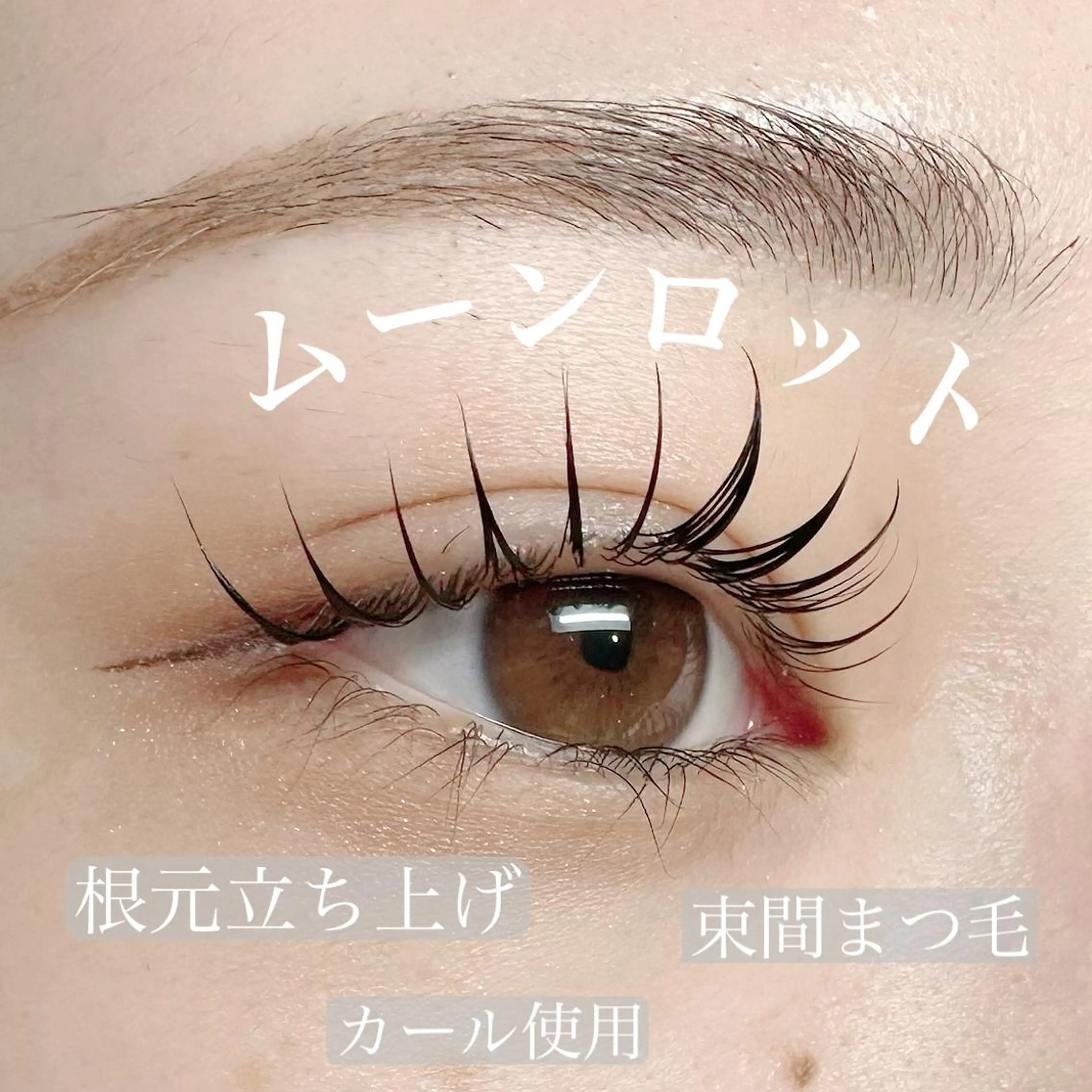 マツエク・マツパ アイブロウ マツパ 池袋駅韓国風🇰🇷 束感💗Tomoのマツエク・マツパデザイン