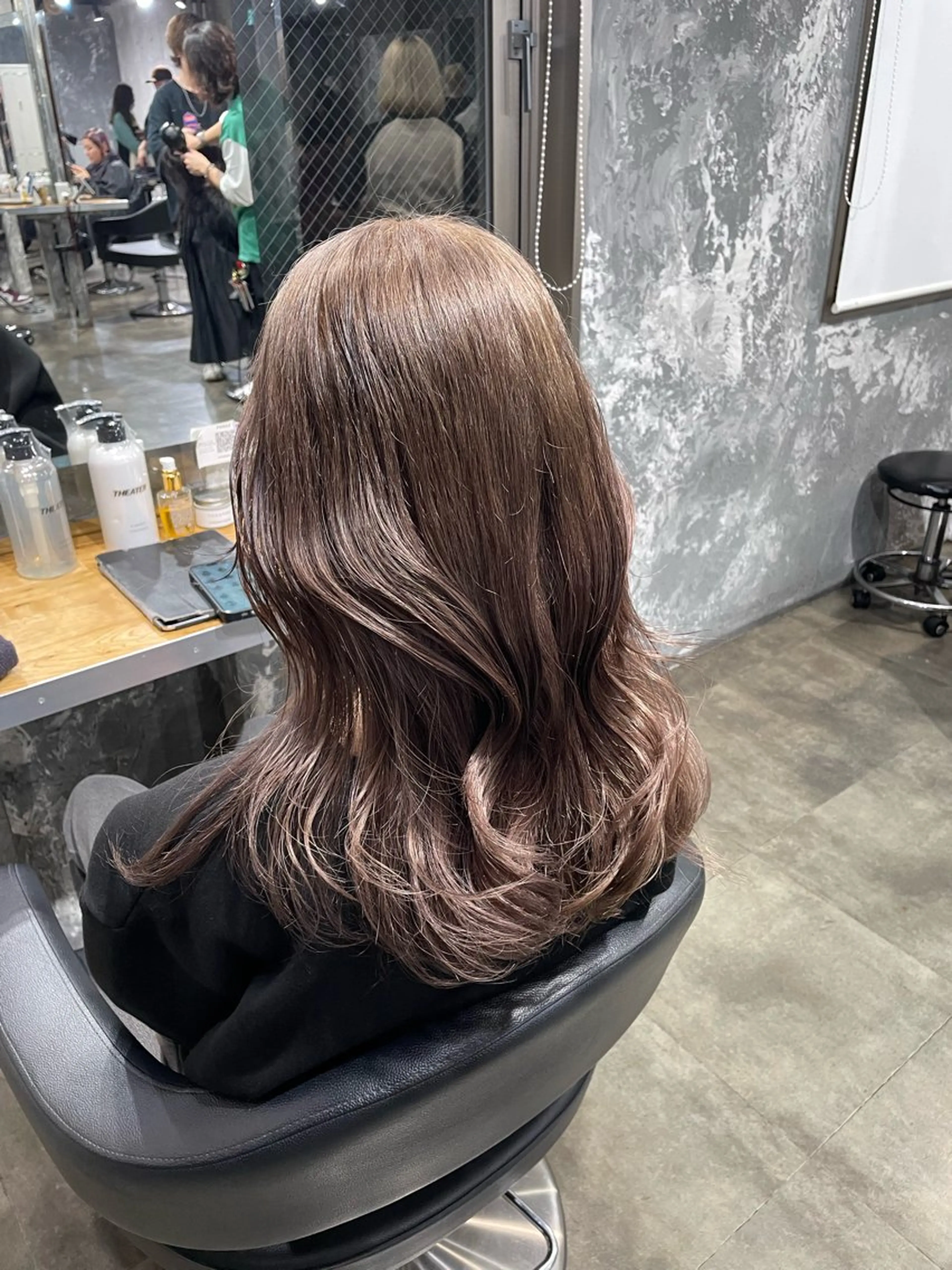 ロング ヘアカラー ハイトーン 横浜💞ミオのヘアスタイル