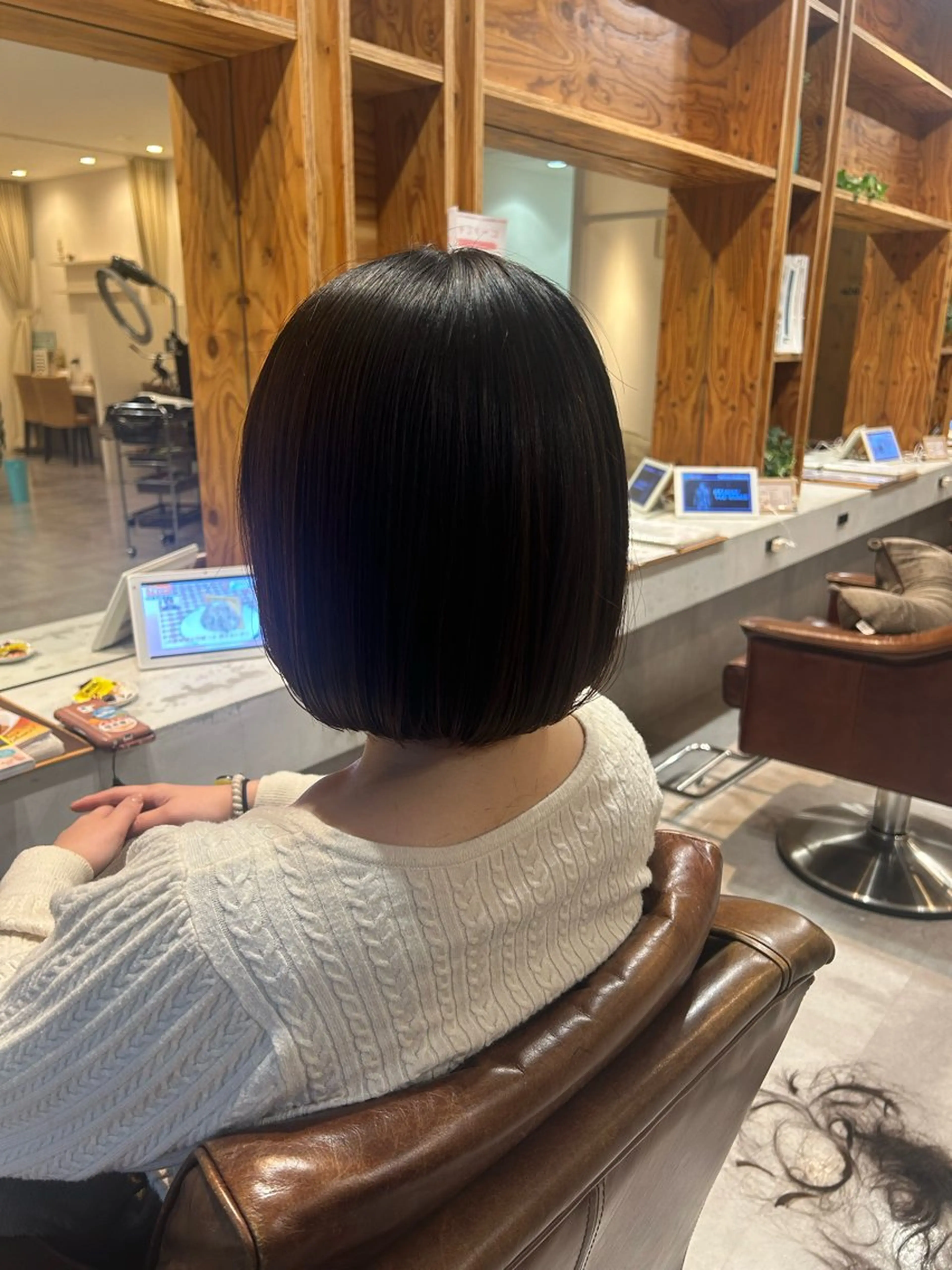 ミディアム ボブ adorable駅南店所属・adorable 樋口円のヘアスタイル