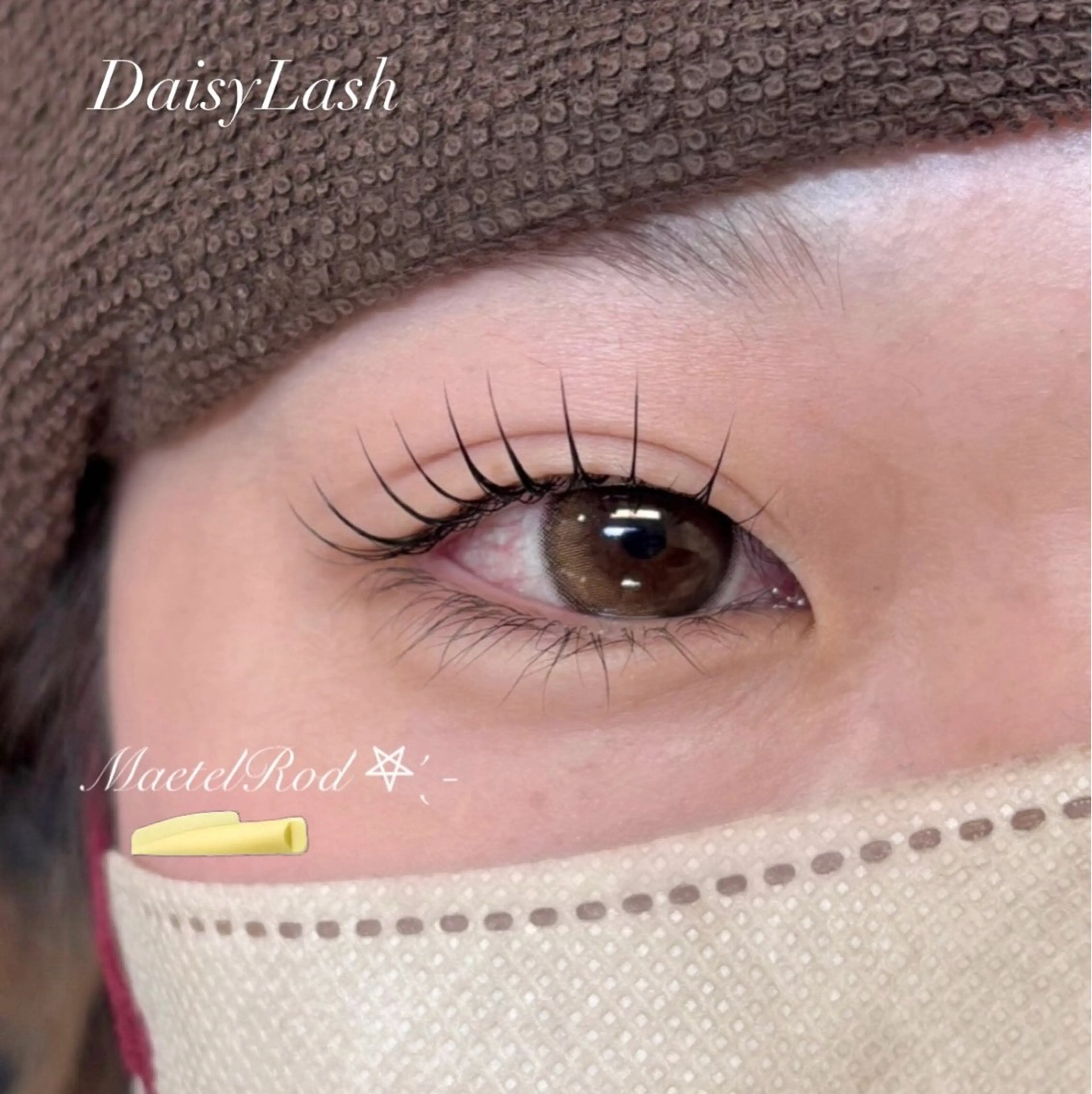 マツエク・マツパ マツパ Daisy Lash 星の眉毛・アイブロウイメージ