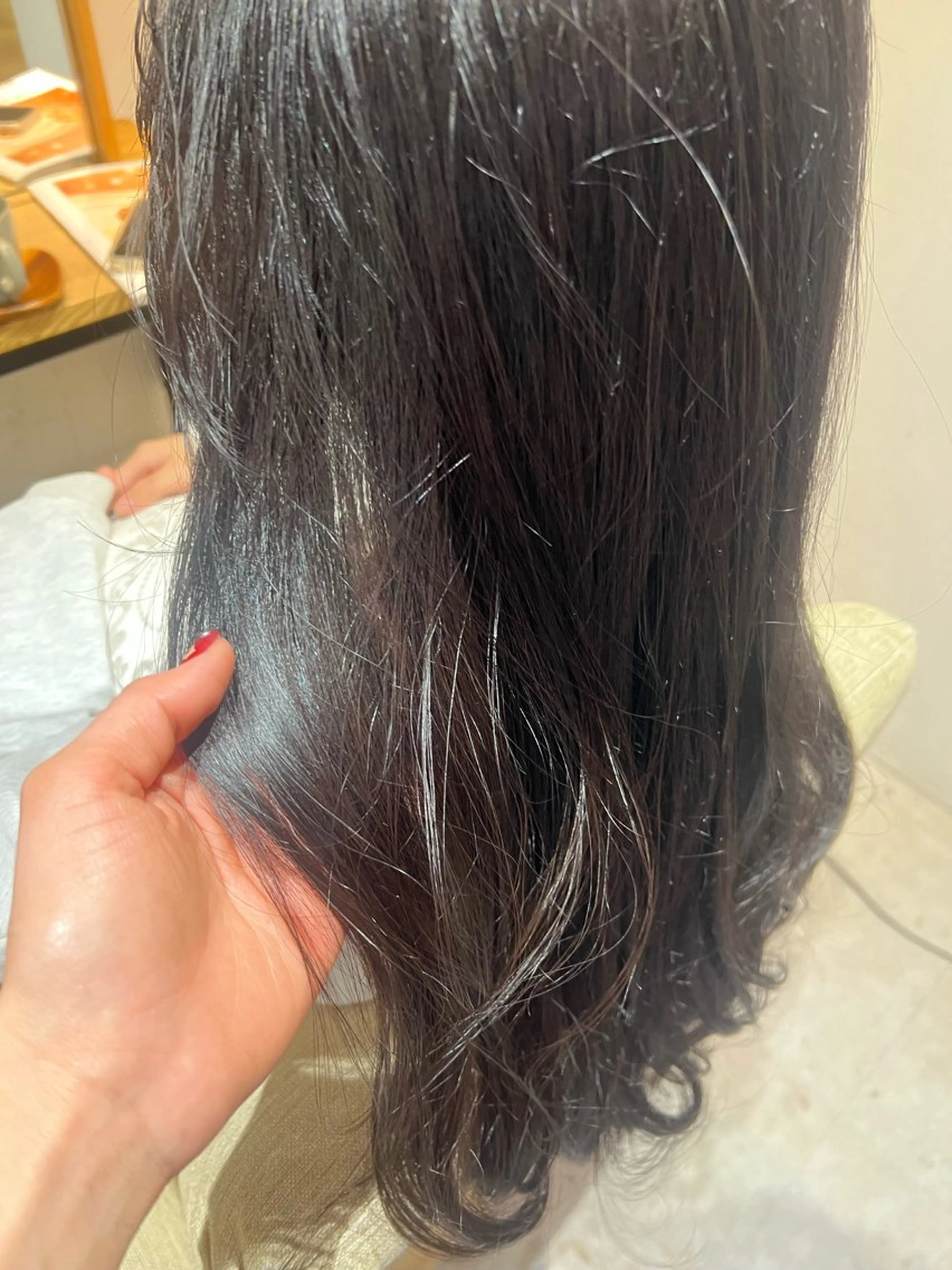 ロング カラー ブルームヘアデザイン かこ。のヘアスタイル