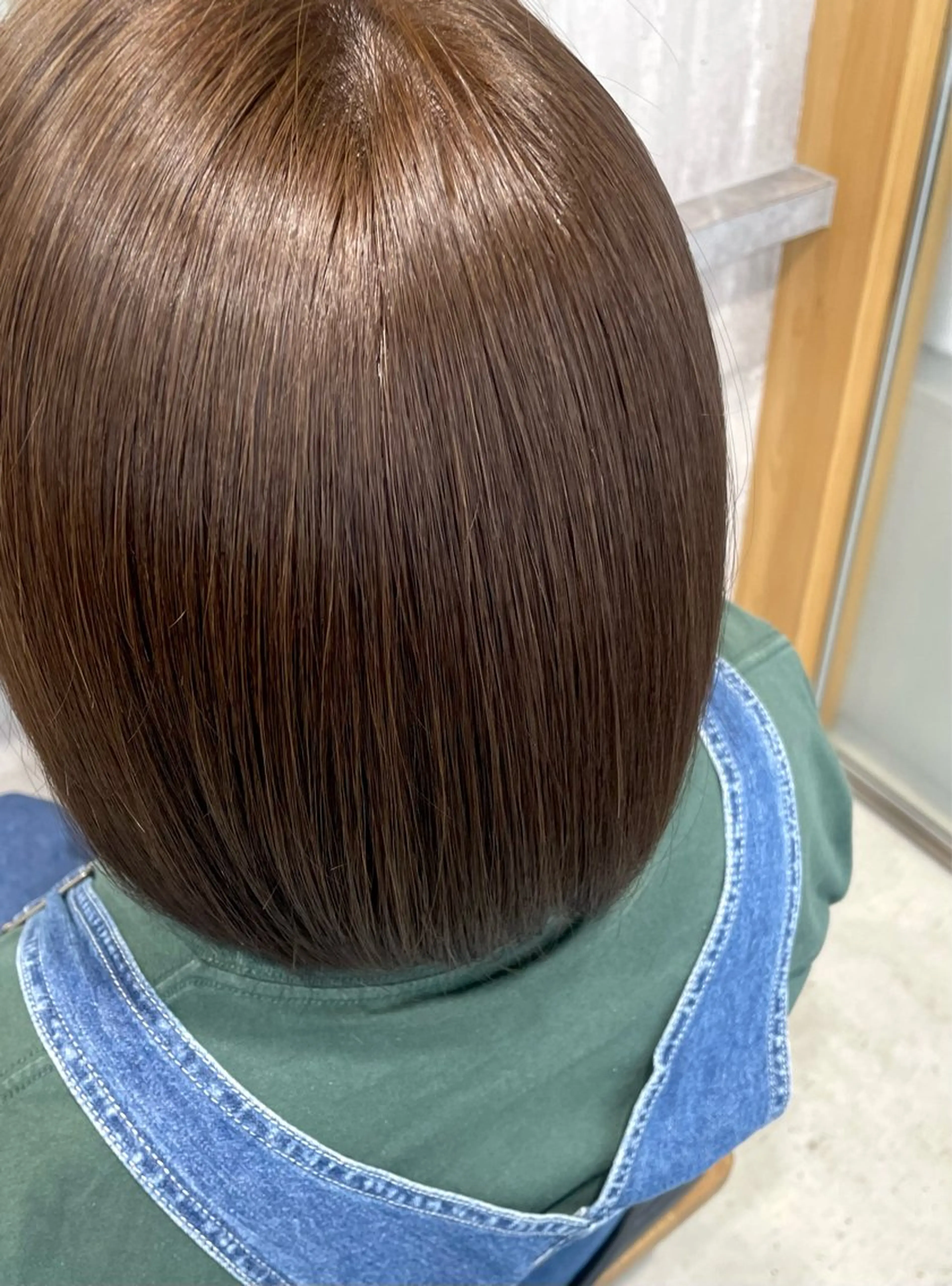 ショート カラー ブラウンカラー マロンブラウン 松村 友里圭のヘアスタイル