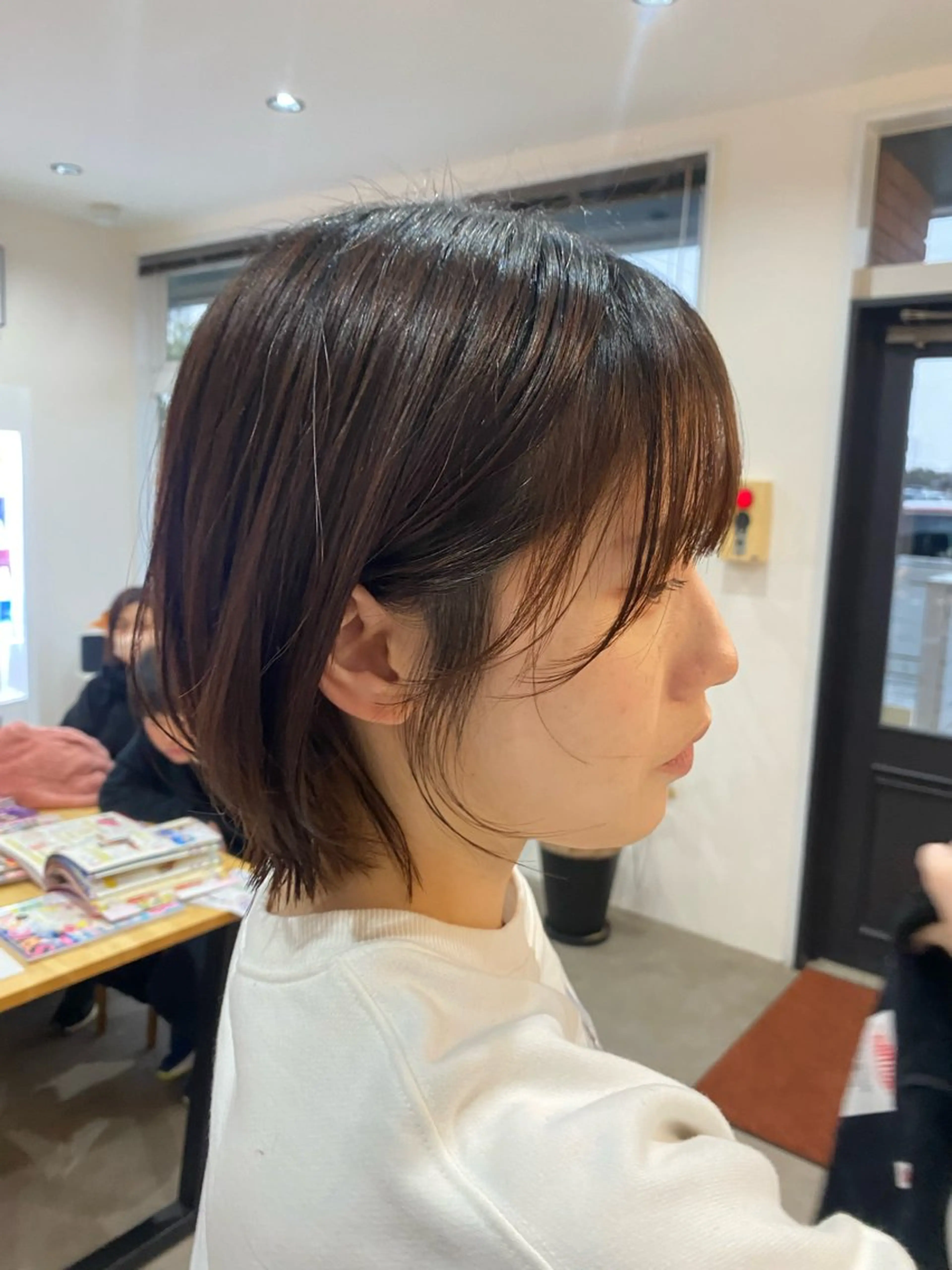 ショート ボブレイヤー ボブ レイヤーカット カット 韓国風hair💕 Kanonのヘアスタイル