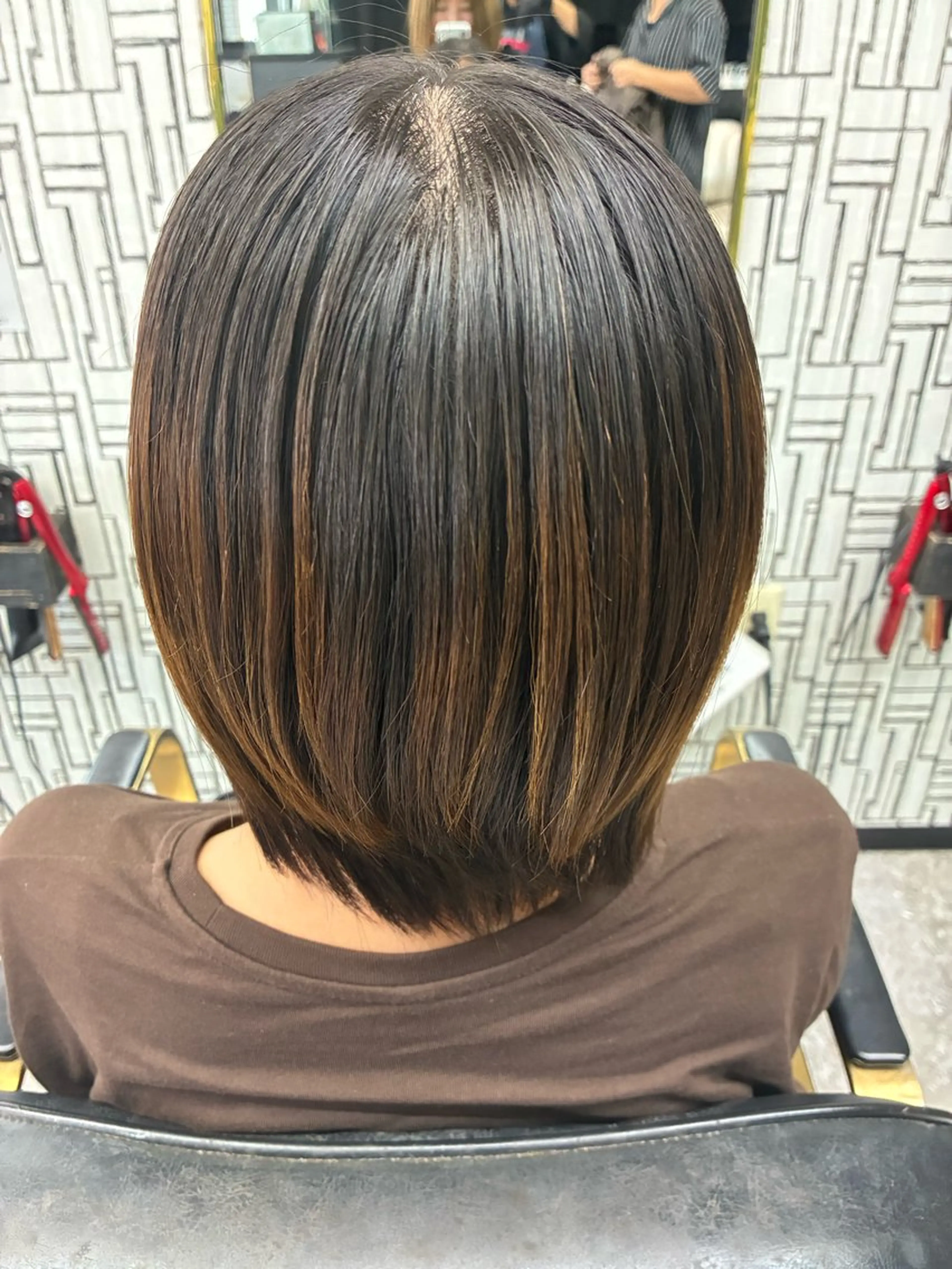 ショート 縮毛矯正 北村 理奈のヘアスタイル