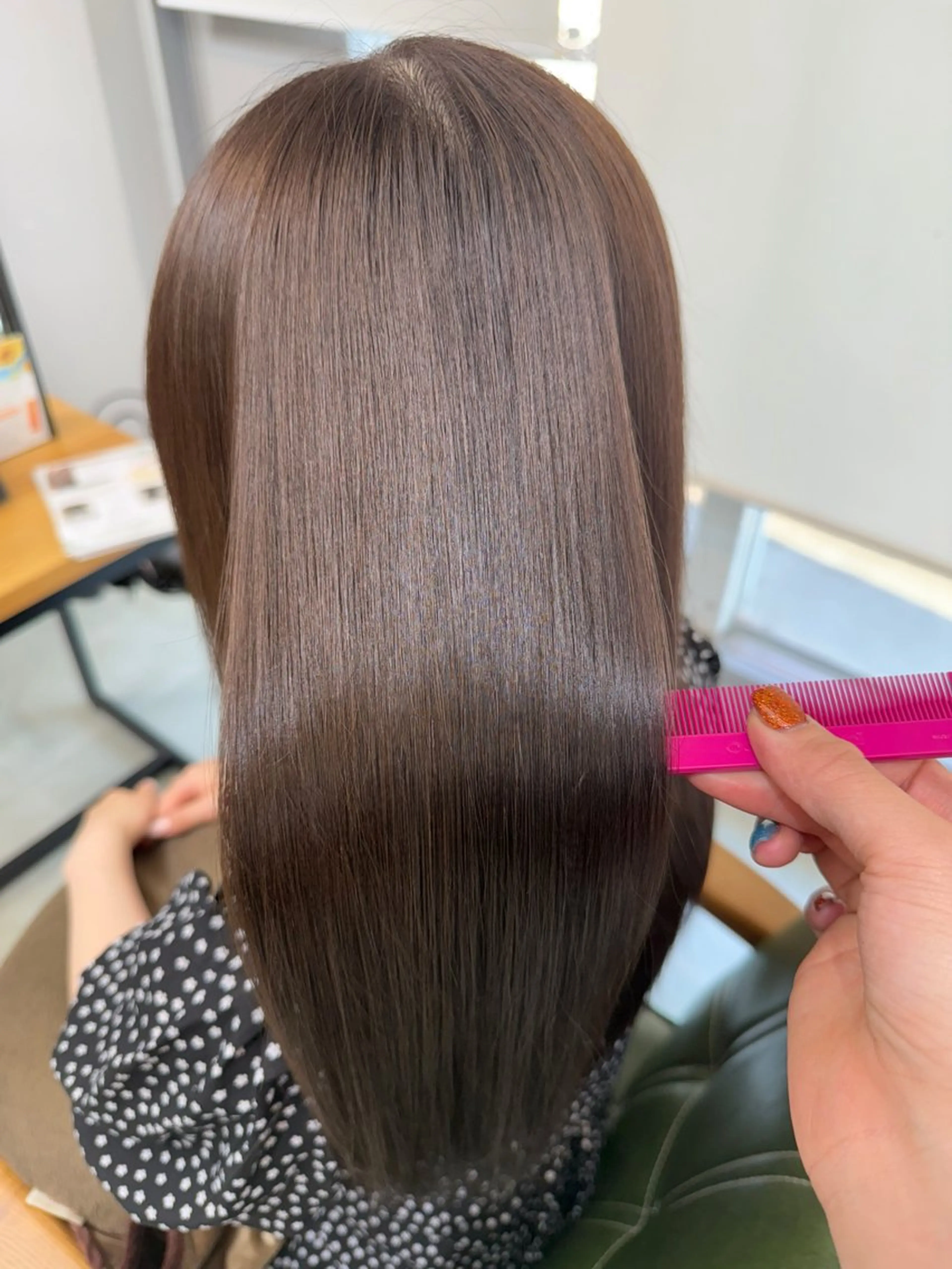 カラー 髪質改善 カット ヘアカラー トリートメント 髪質改善/韓国風 /岡崎/松尾優依のヘアスタイル