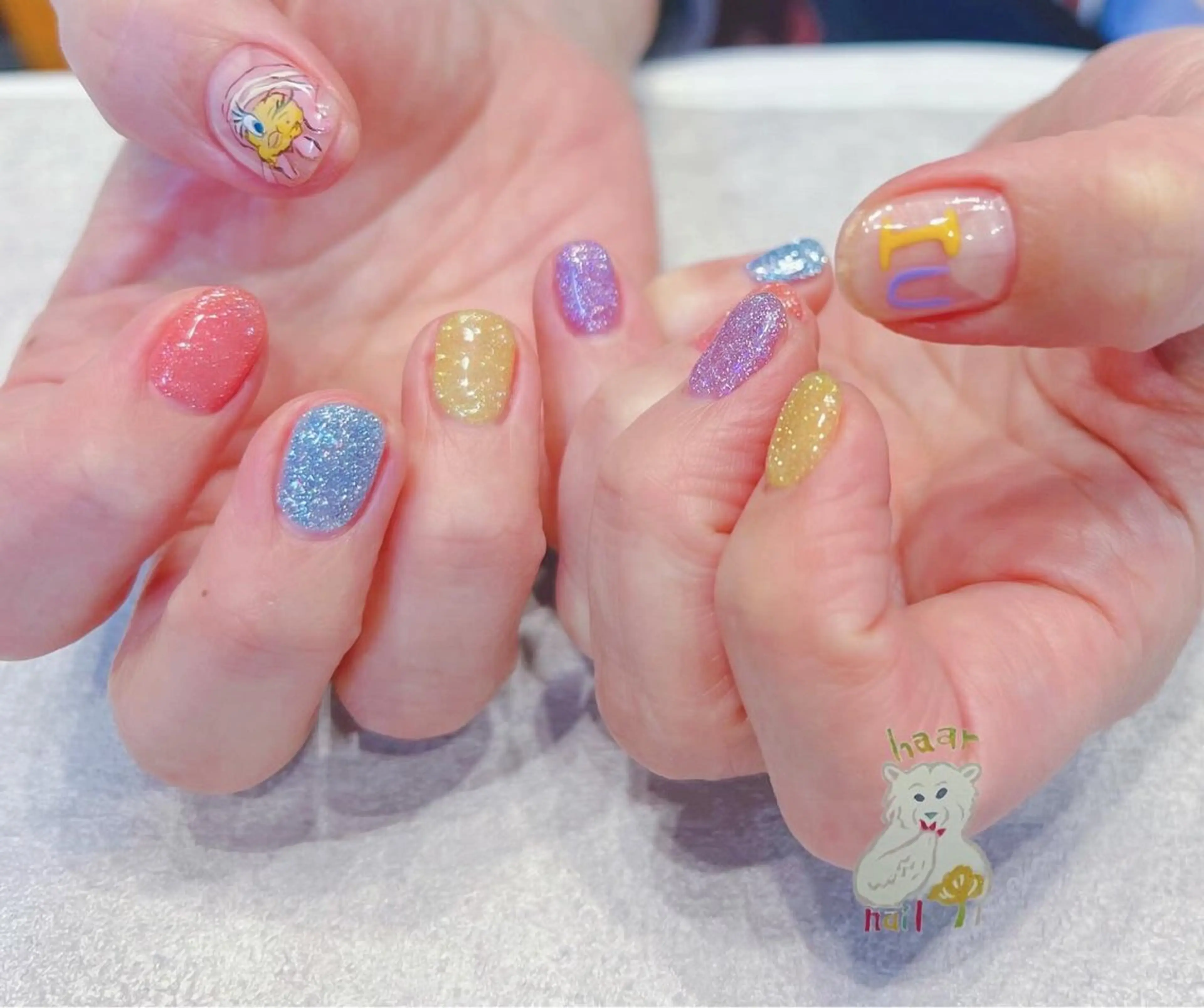 ネイル ハンドネイル 深田 加代のネイルデザイン