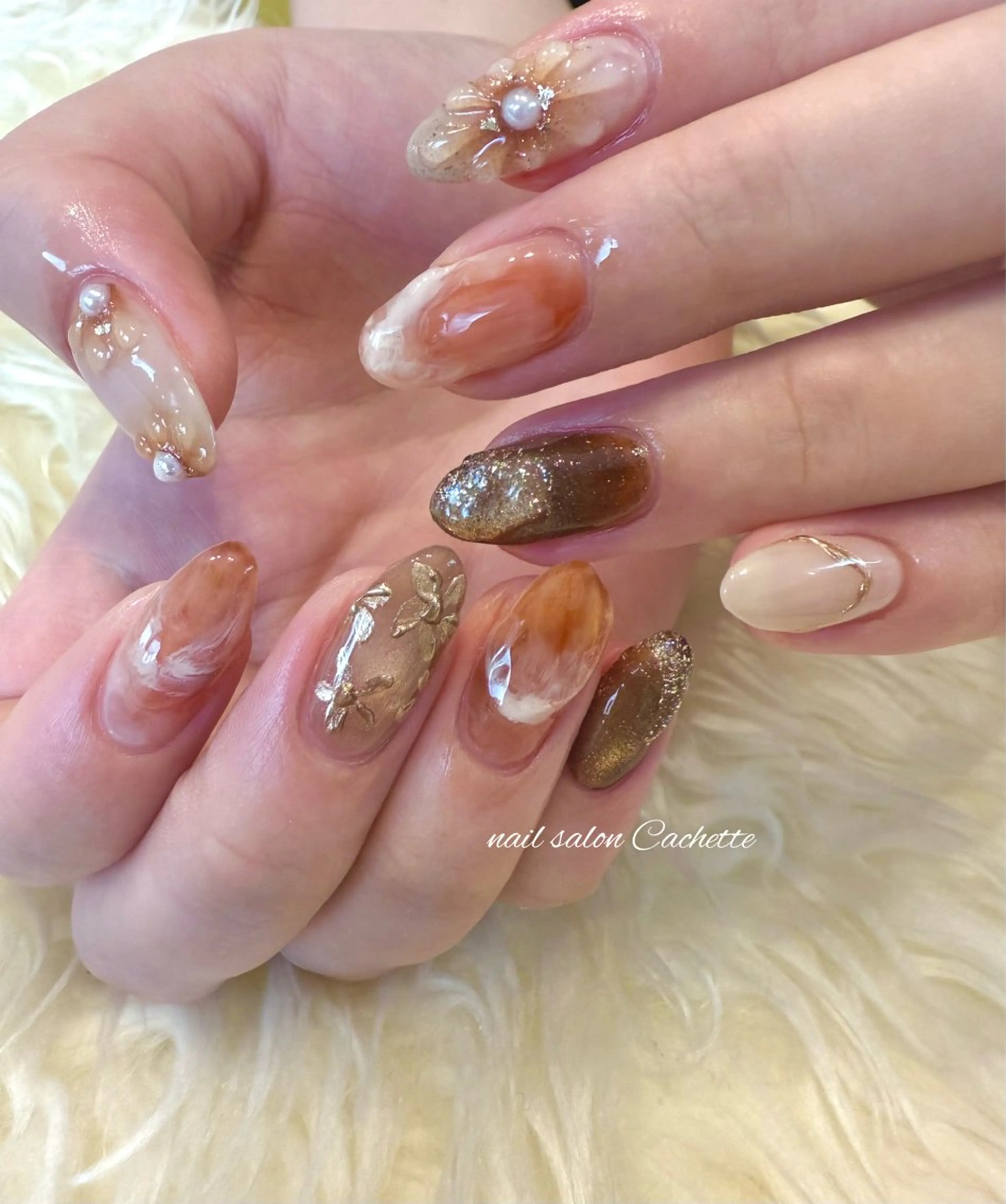 ネイル ✧Cachette✧ YUKARIのネイルデザイン