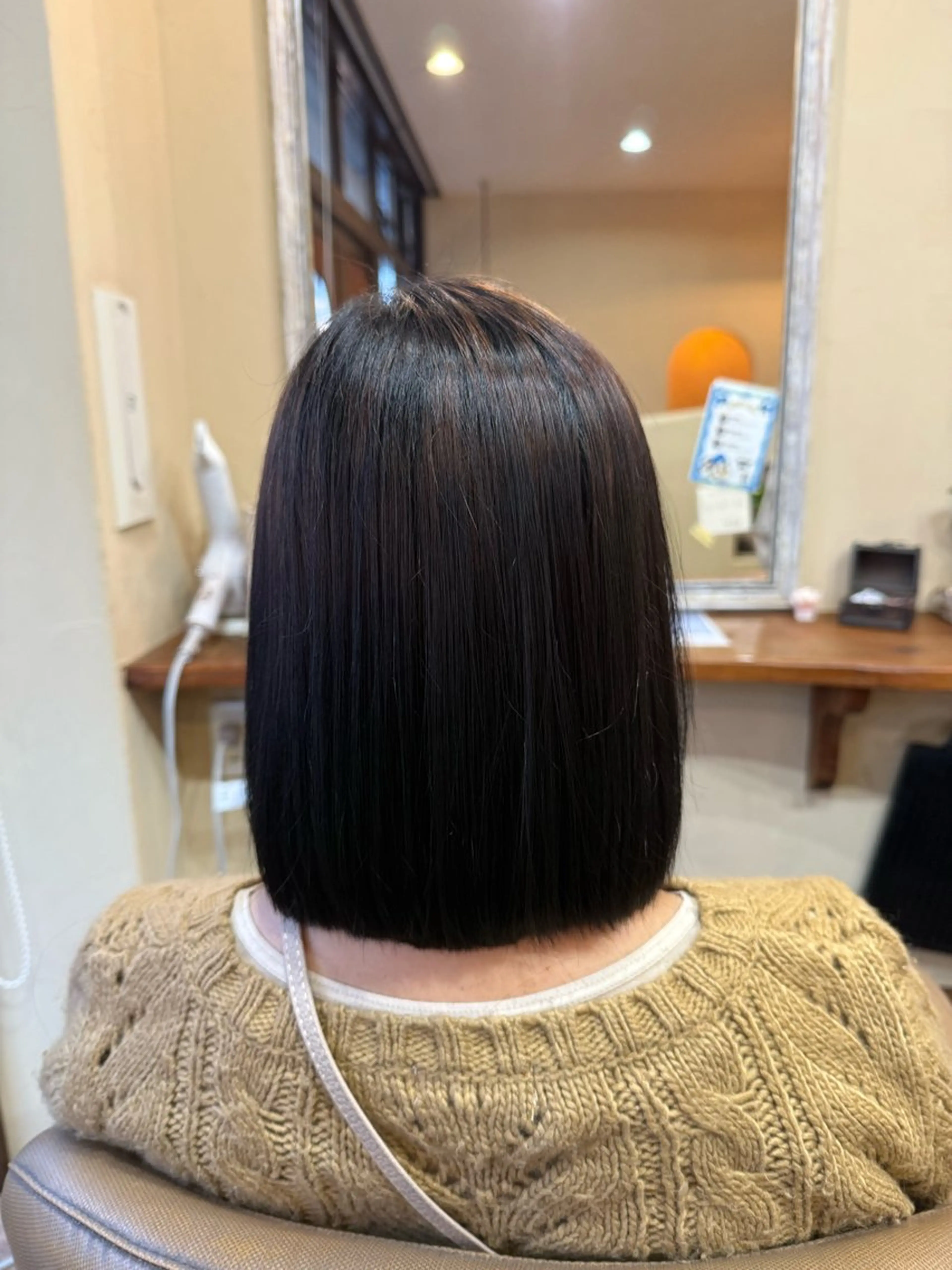 ショート ボブ 縮毛矯正 pique所属・鈴木 未歩のヘアスタイル