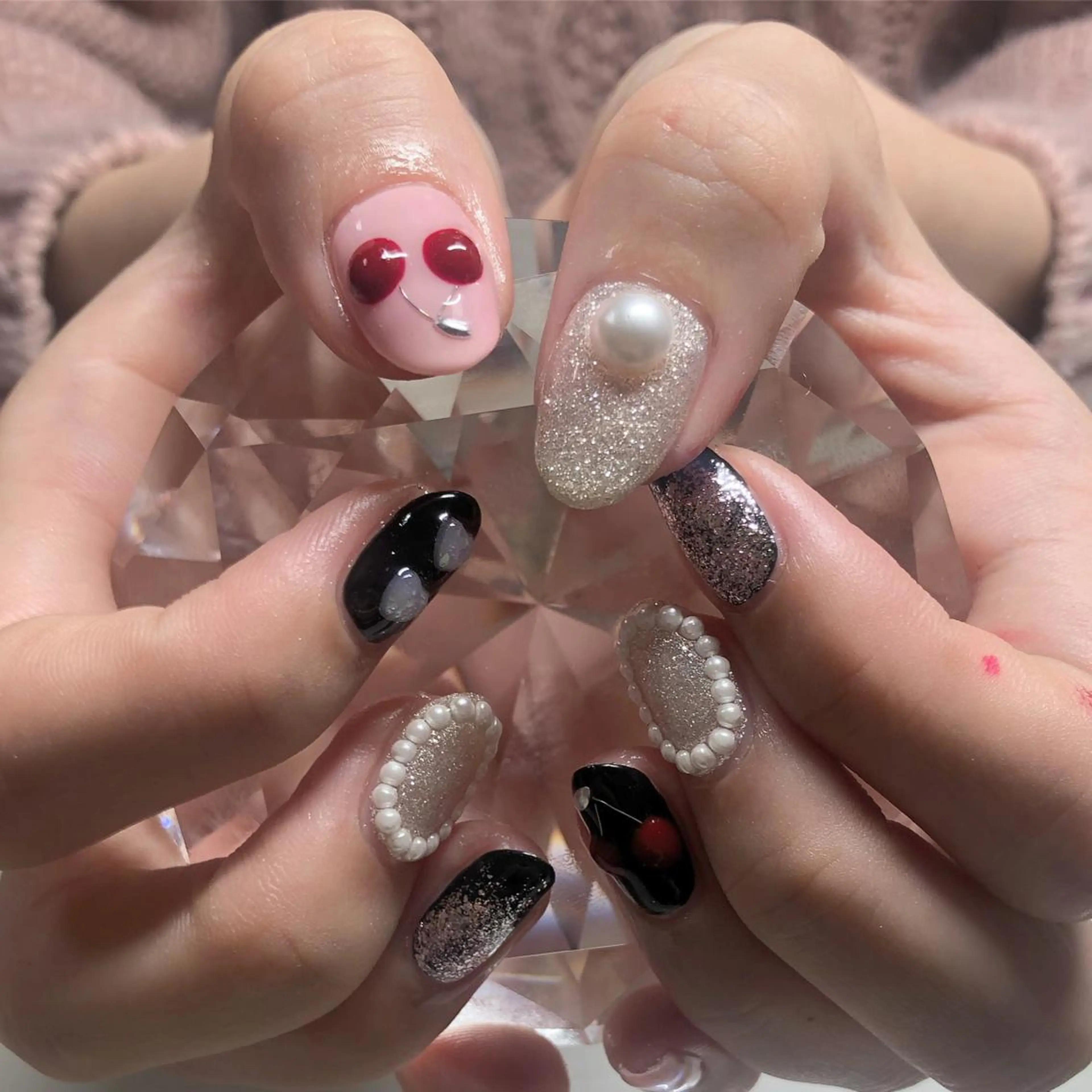 ネイル I P'ink nail salon所属・I pinknail 韓国風·持ち込み専門のネイルデザイン