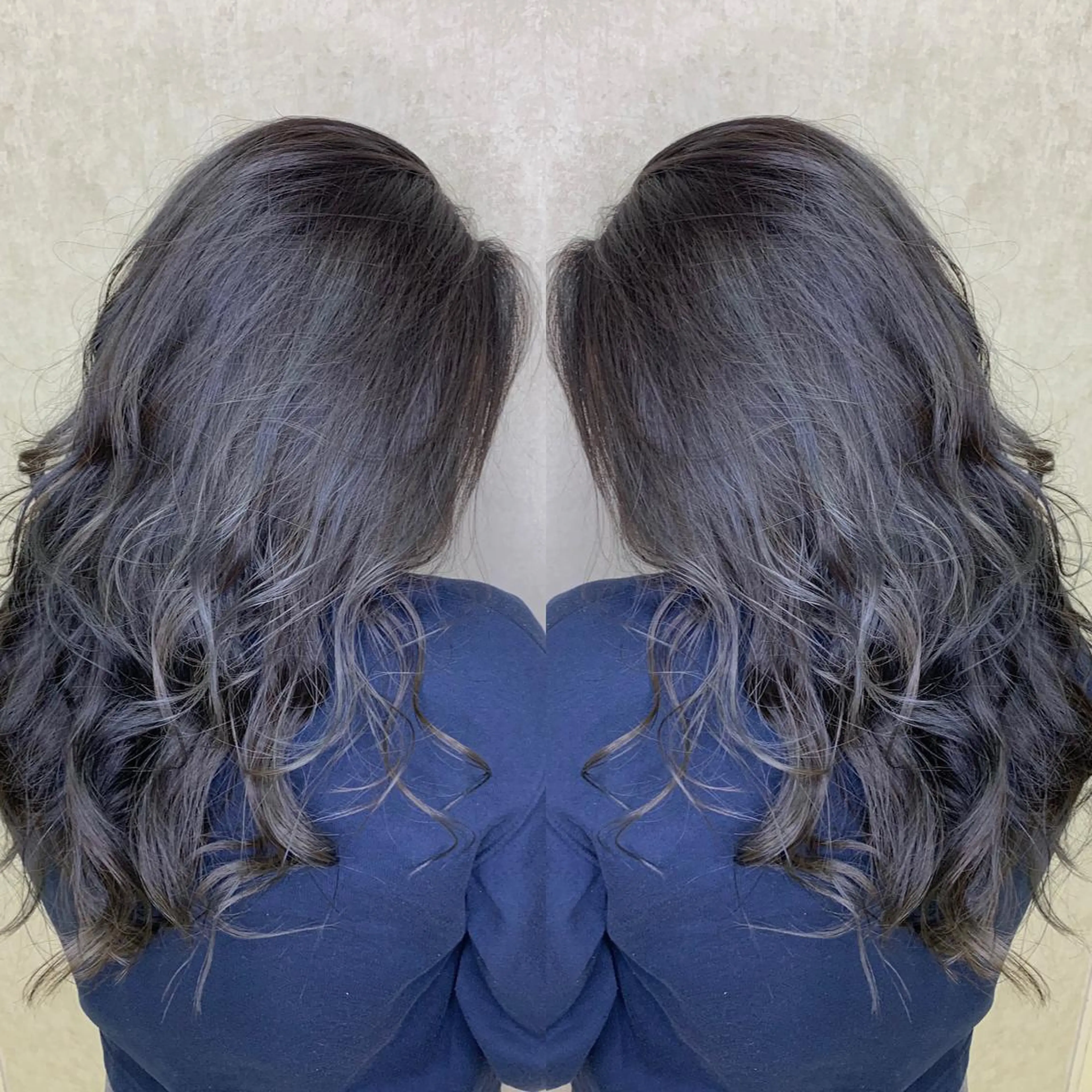 似合せカット➕透明感カラー+髪質改善トリートメントの写真