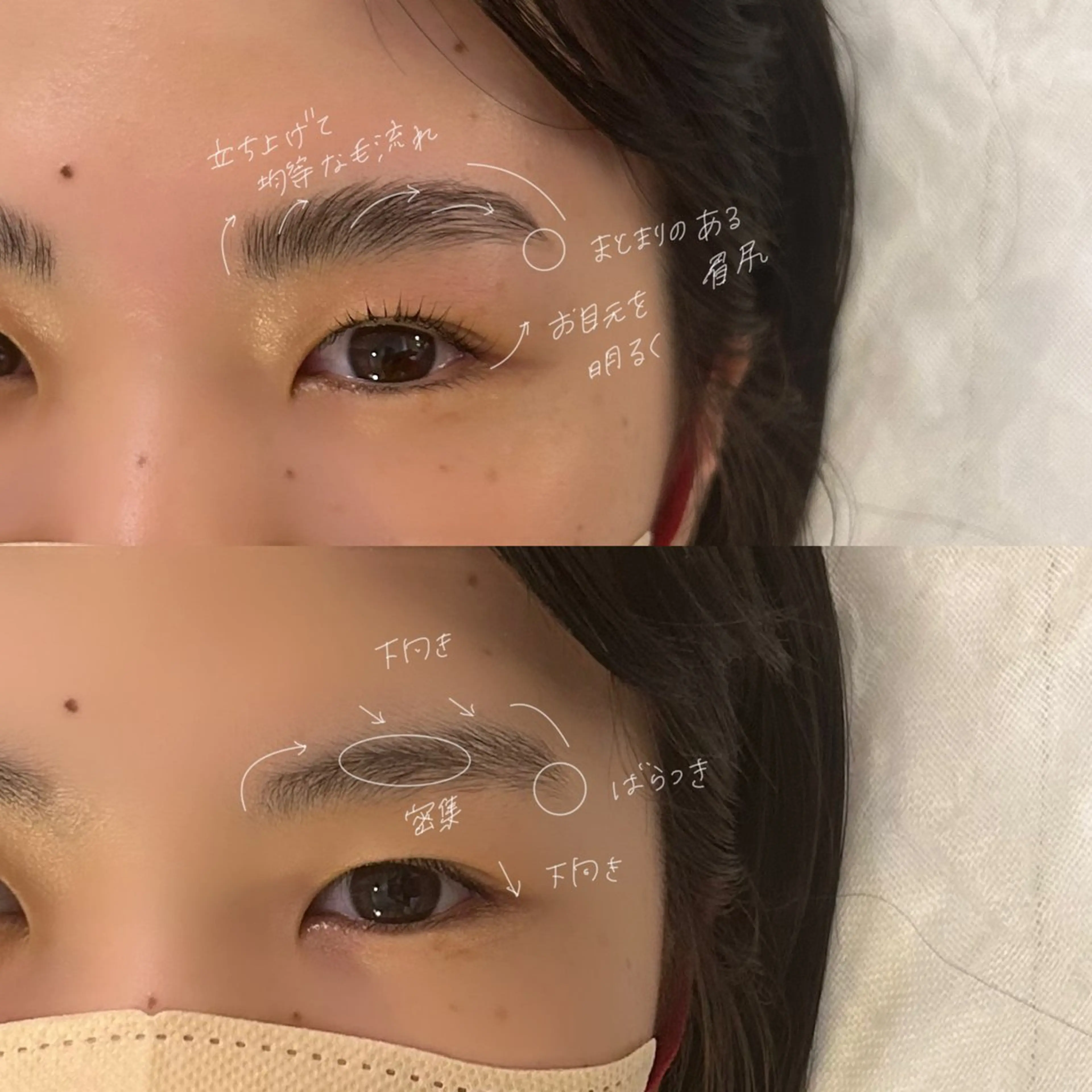 アイブロウ ハリウッドブロウリフト GO TODAY SHAiRE SALON Vellmie店所属・吉祥寺kasumi 🌛eye/browのマツエク・マツパデザイン