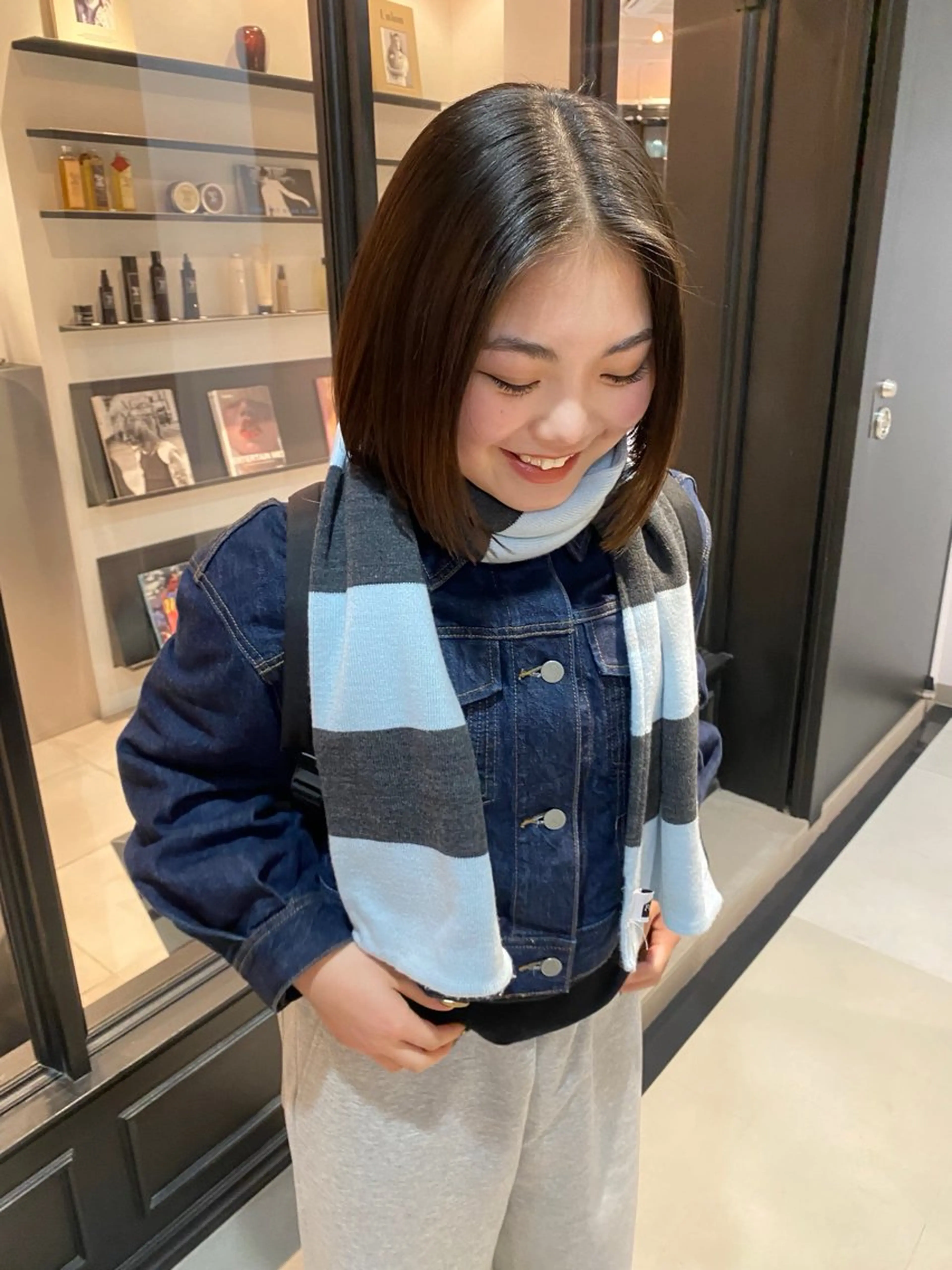 ショート riria/ボブ /ブラウンカラー🎀のヘアスタイル