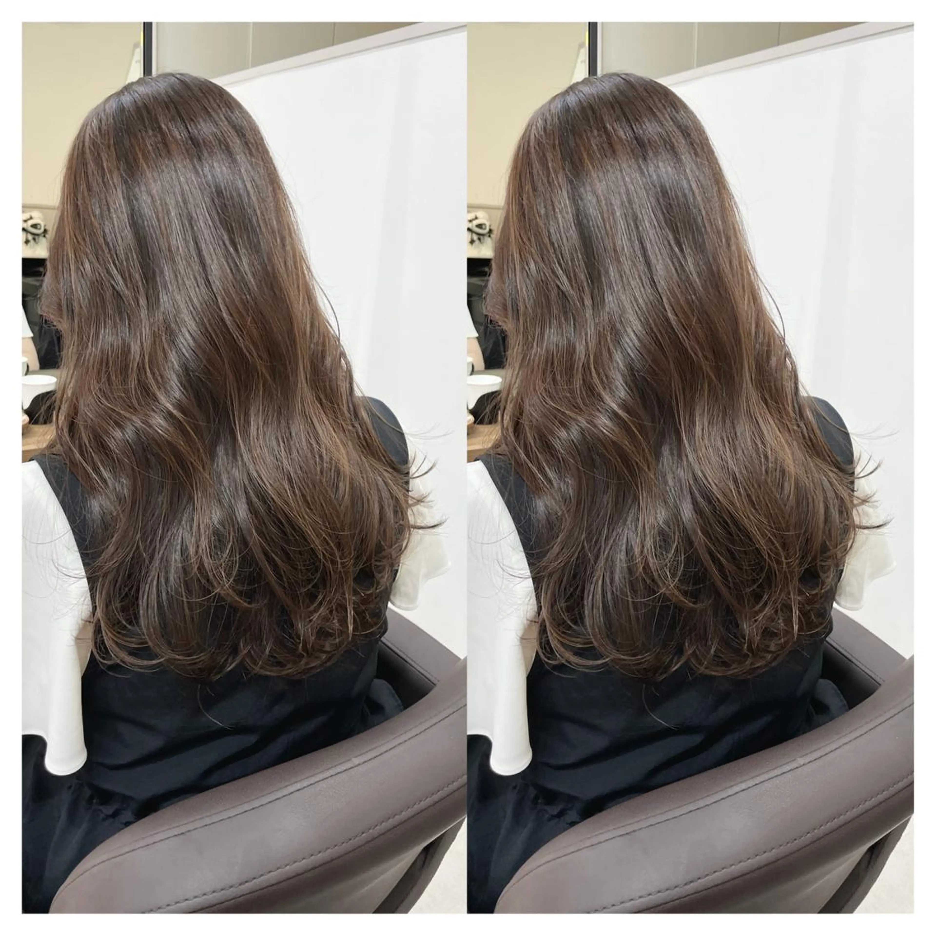 ロング カラー カット ヘアカラー トリートメント 村山 茉衣のヘアスタイル