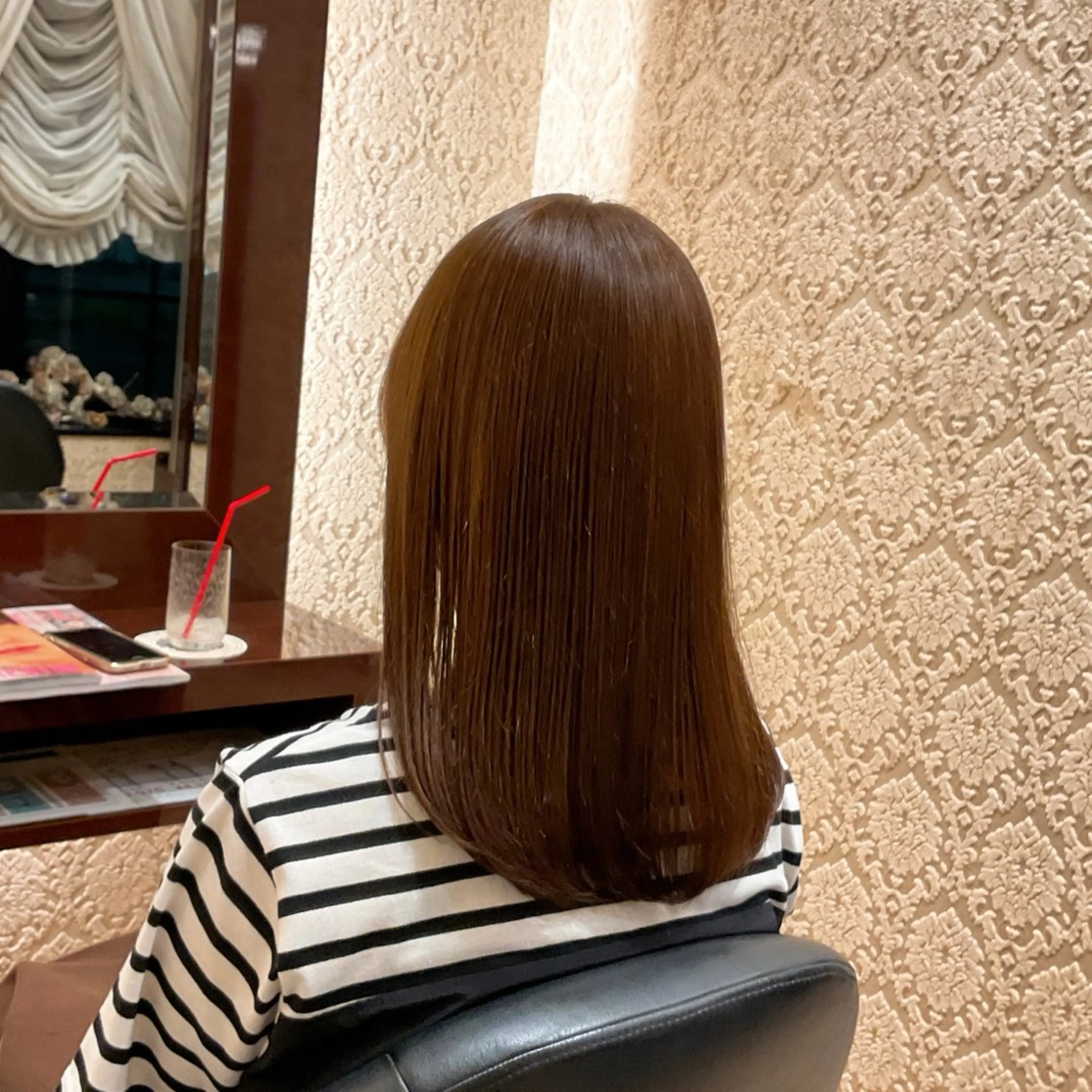 ロング カラー 齋藤 若菜のヘアスタイル