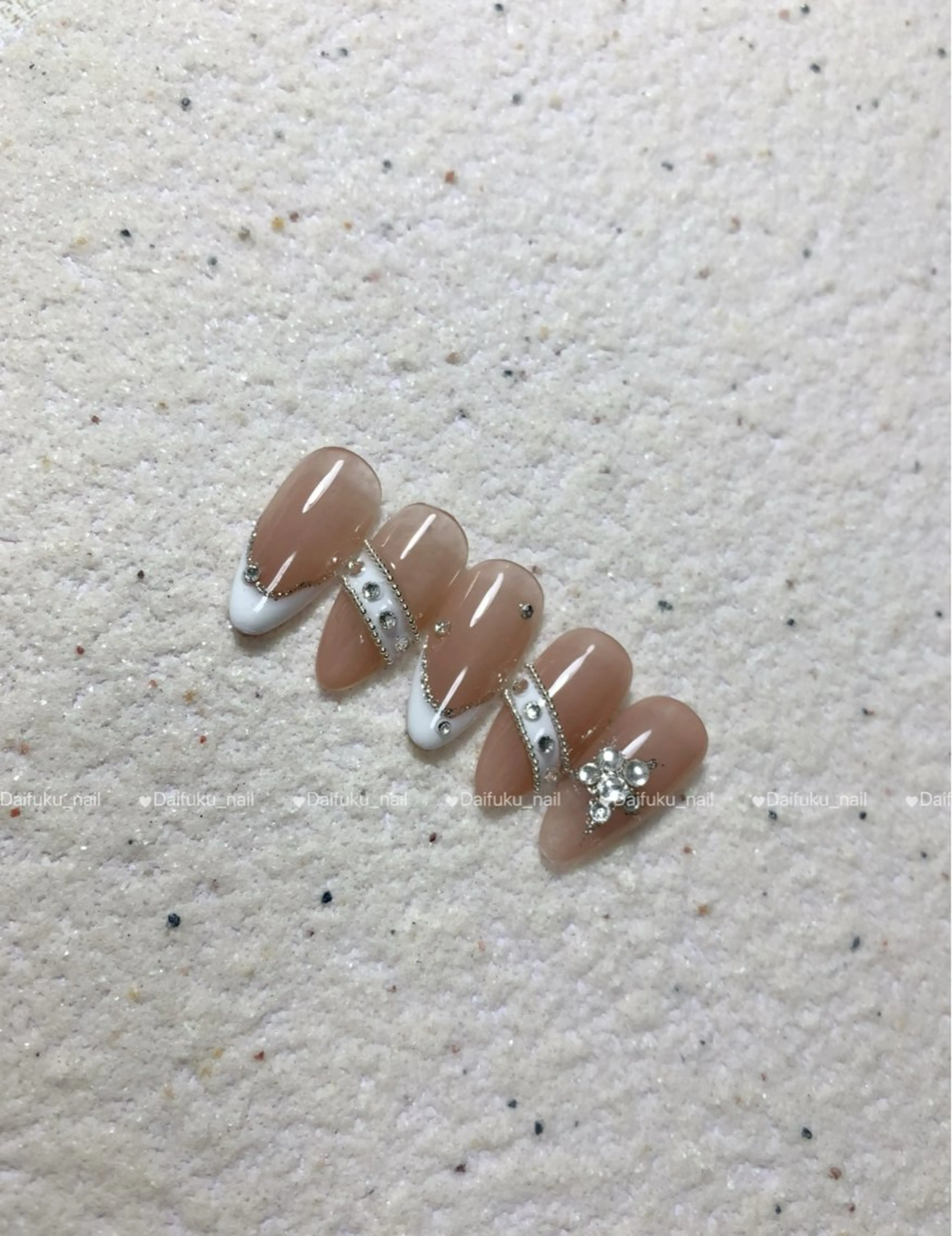 ミディアム ハンドネイル Daifuku_nails所属・Daifuku nailsのネイルデザイン