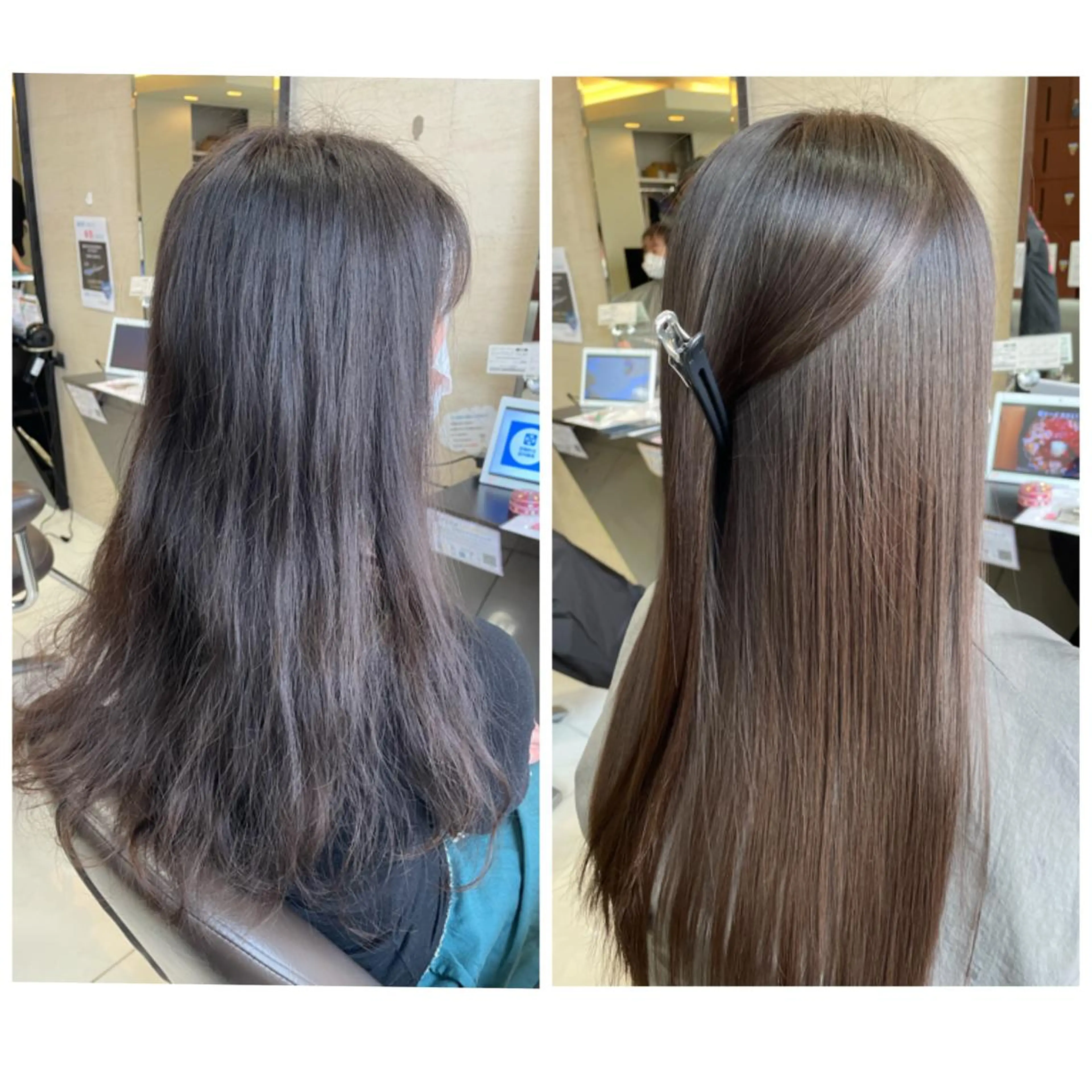 【✨究極の美髪矯正✨】クセを伸ばすのは当たり前❗️ツヤ×柔らかさで極上の美髪ケアを体験しませんか？（カット有りクーポン）の写真