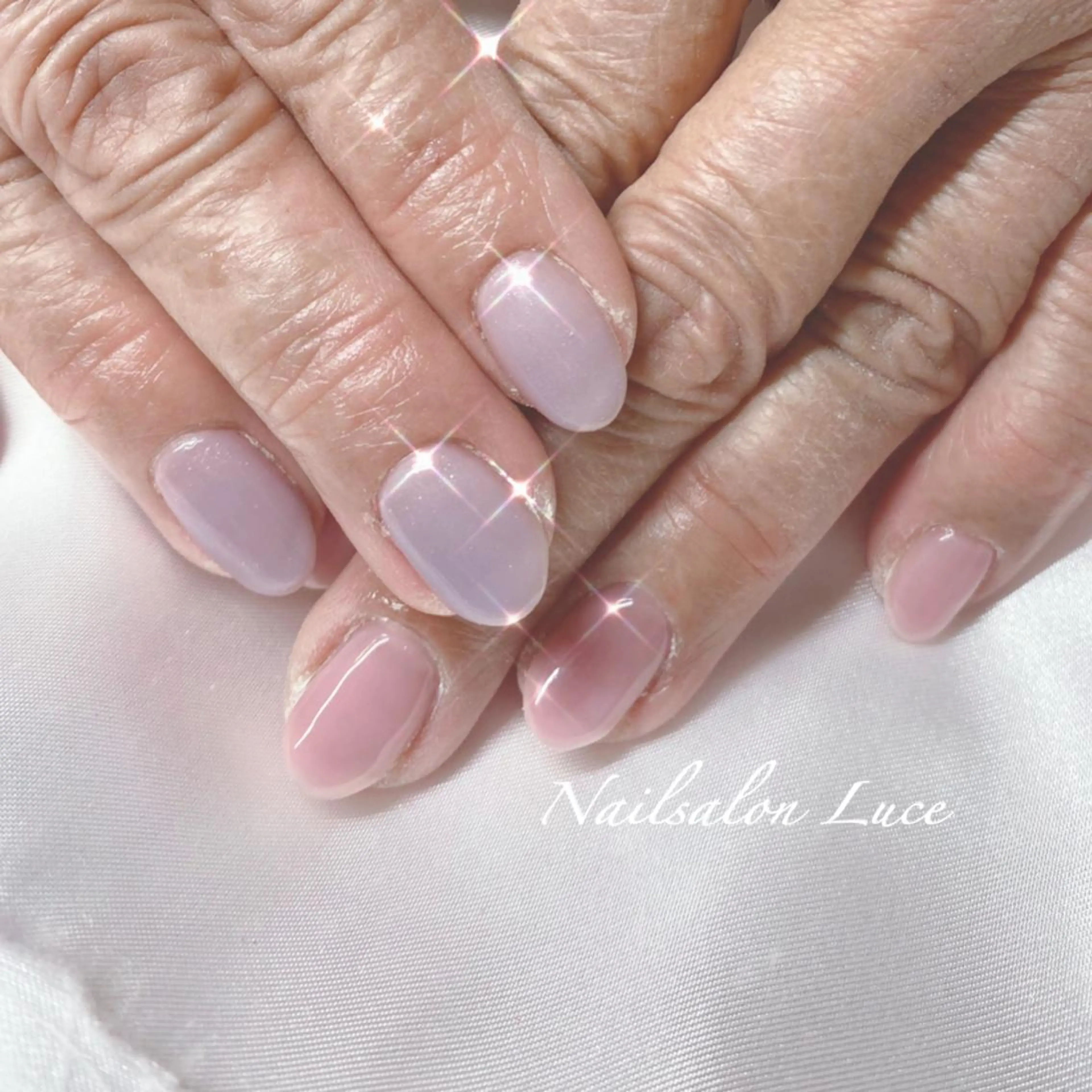 ネイル ジェルネイル ワンカラーネイル ピンク 春ネイル ネイル& 脱毛サロン　Lのマツエク・マツパデザイン