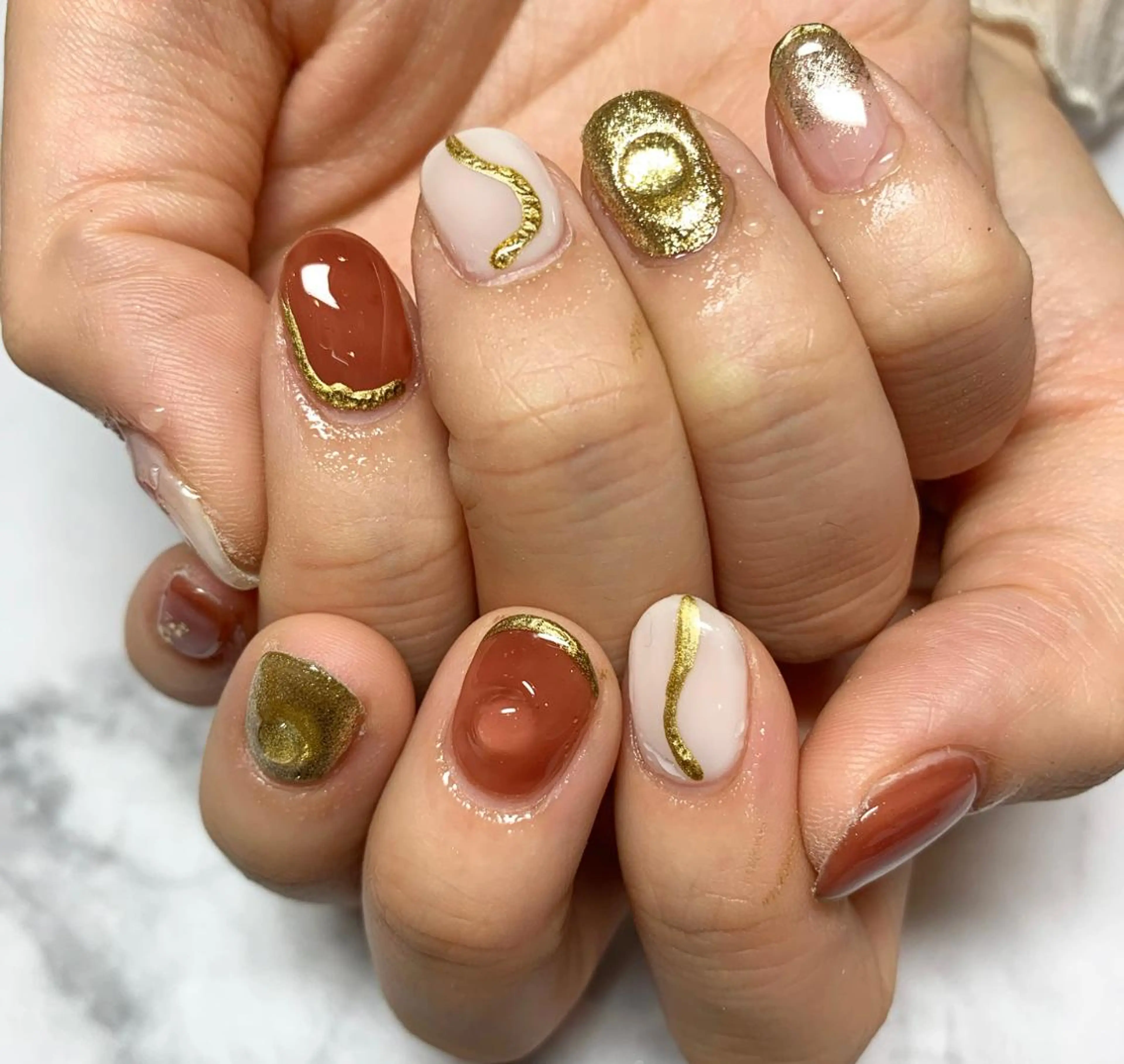 ネイル 駒月 明日香のネイルデザイン