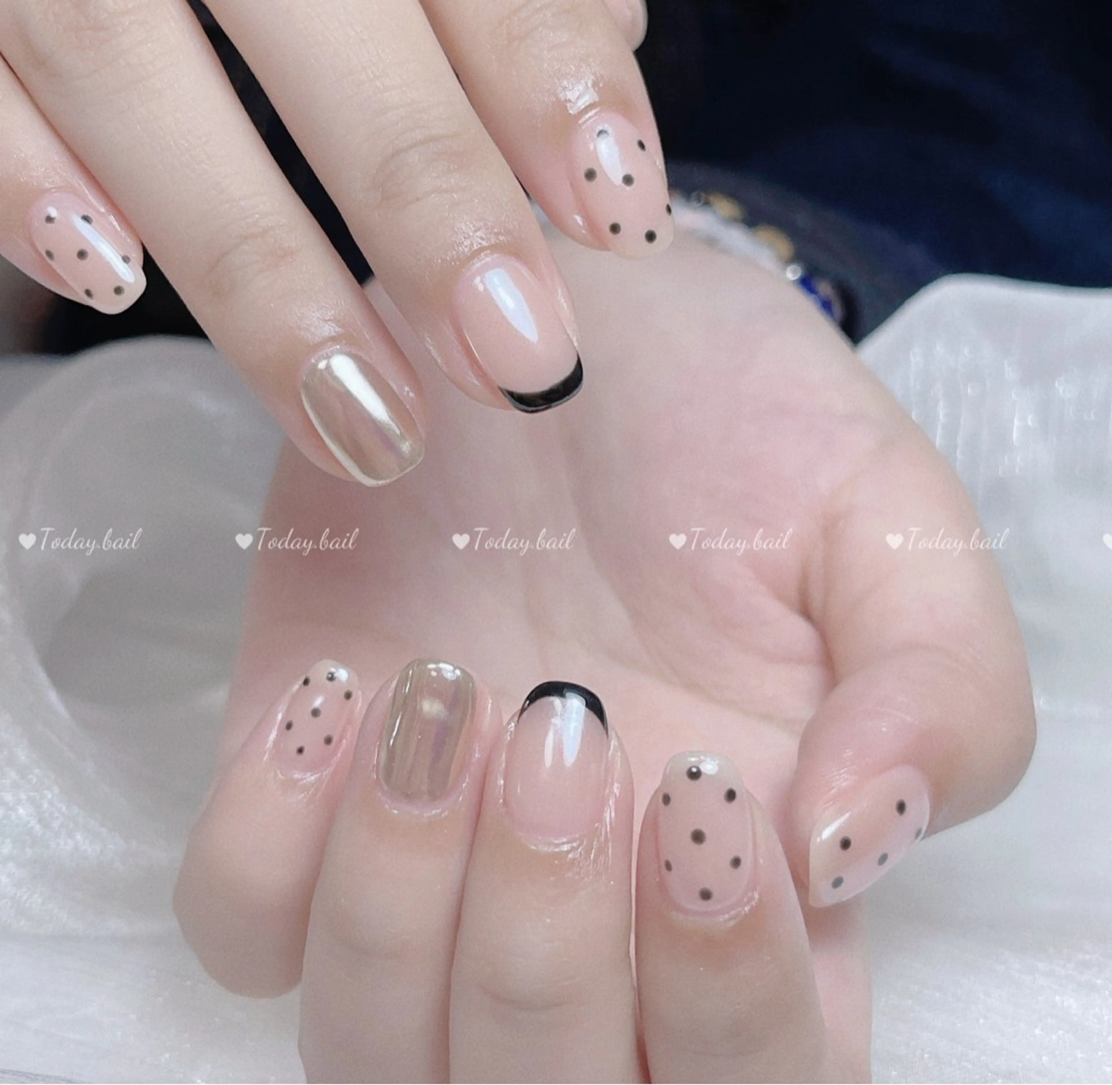 ネイル ハンドネイル 🎀Today nail💅のネイルデザイン