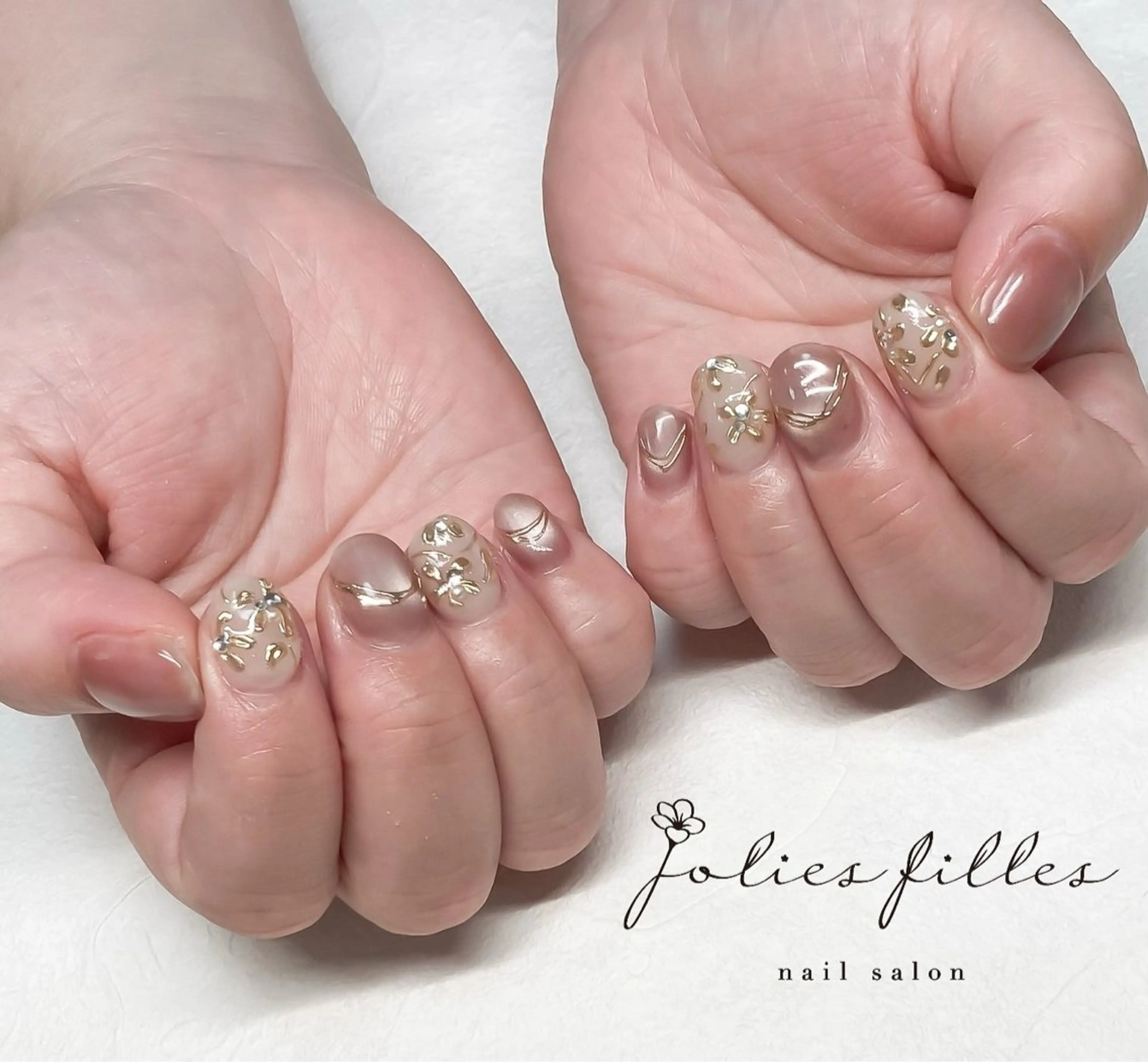 ネイル ハンドネイル ジョリフィーユ 中出のネイルデザイン