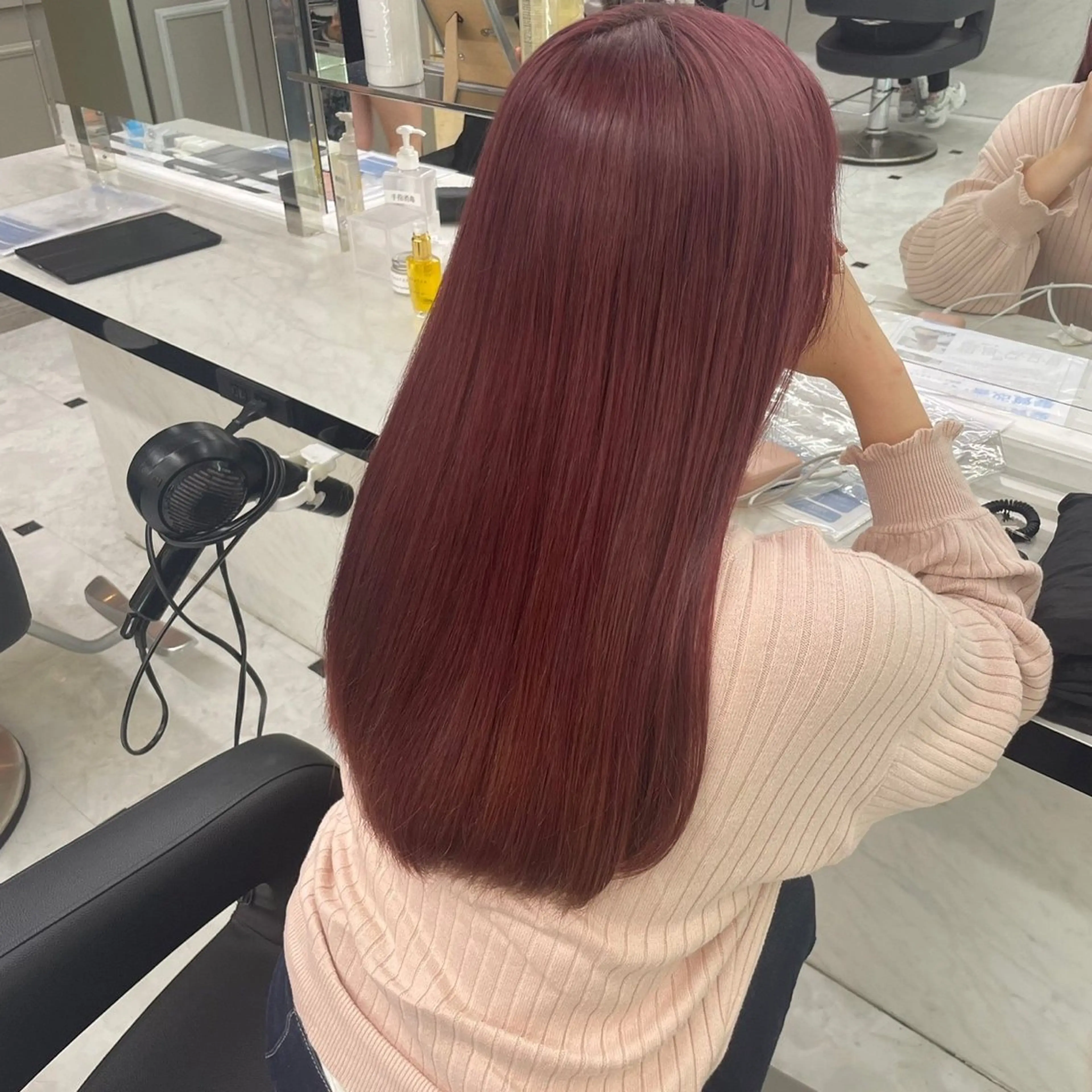 ロング カラー ECREA所属・スエヤス ミサキのマツエク・マツパデザイン