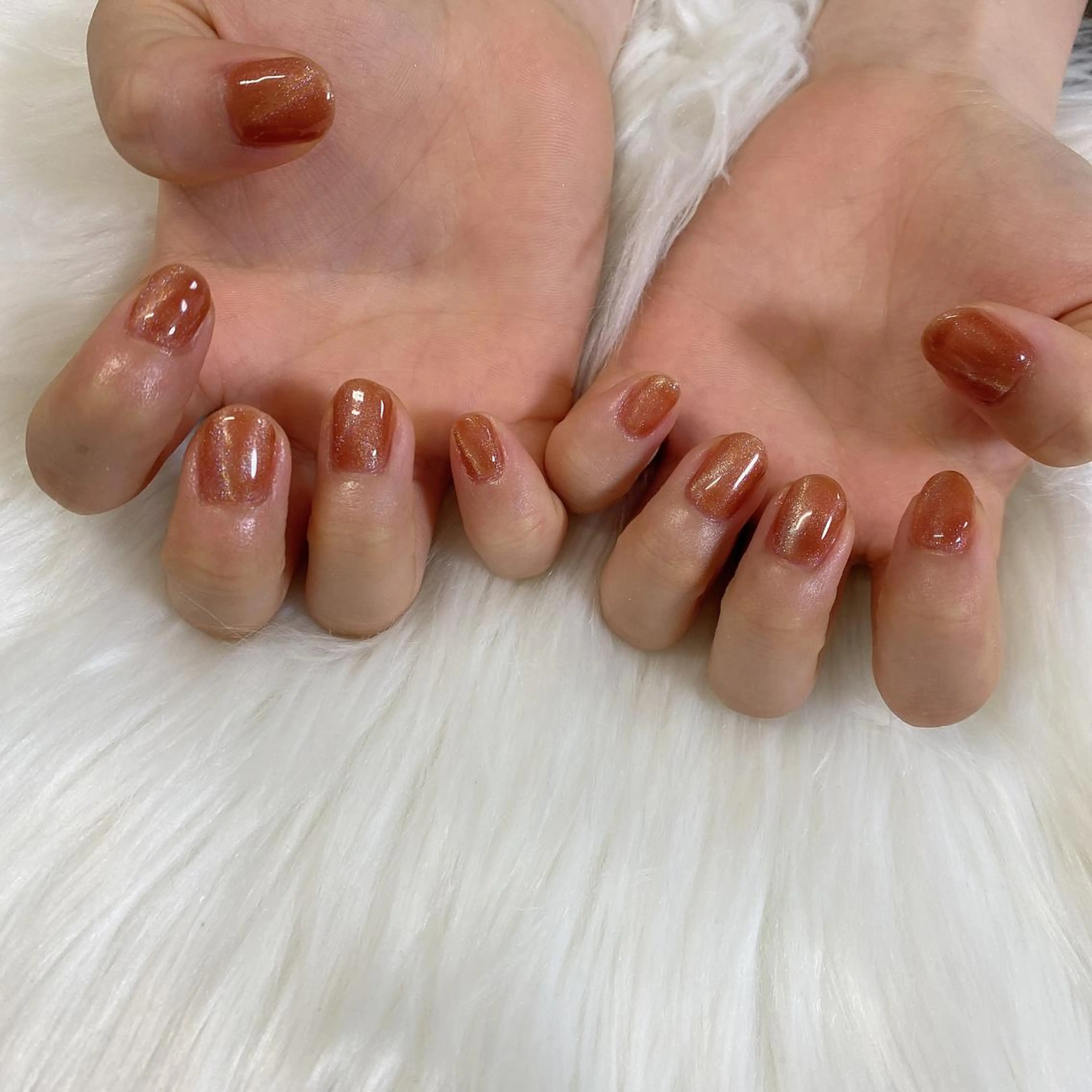 ネイル ジェルネイル マグネットネイル ハンドネイル 西岡 杏のネイルデザイン