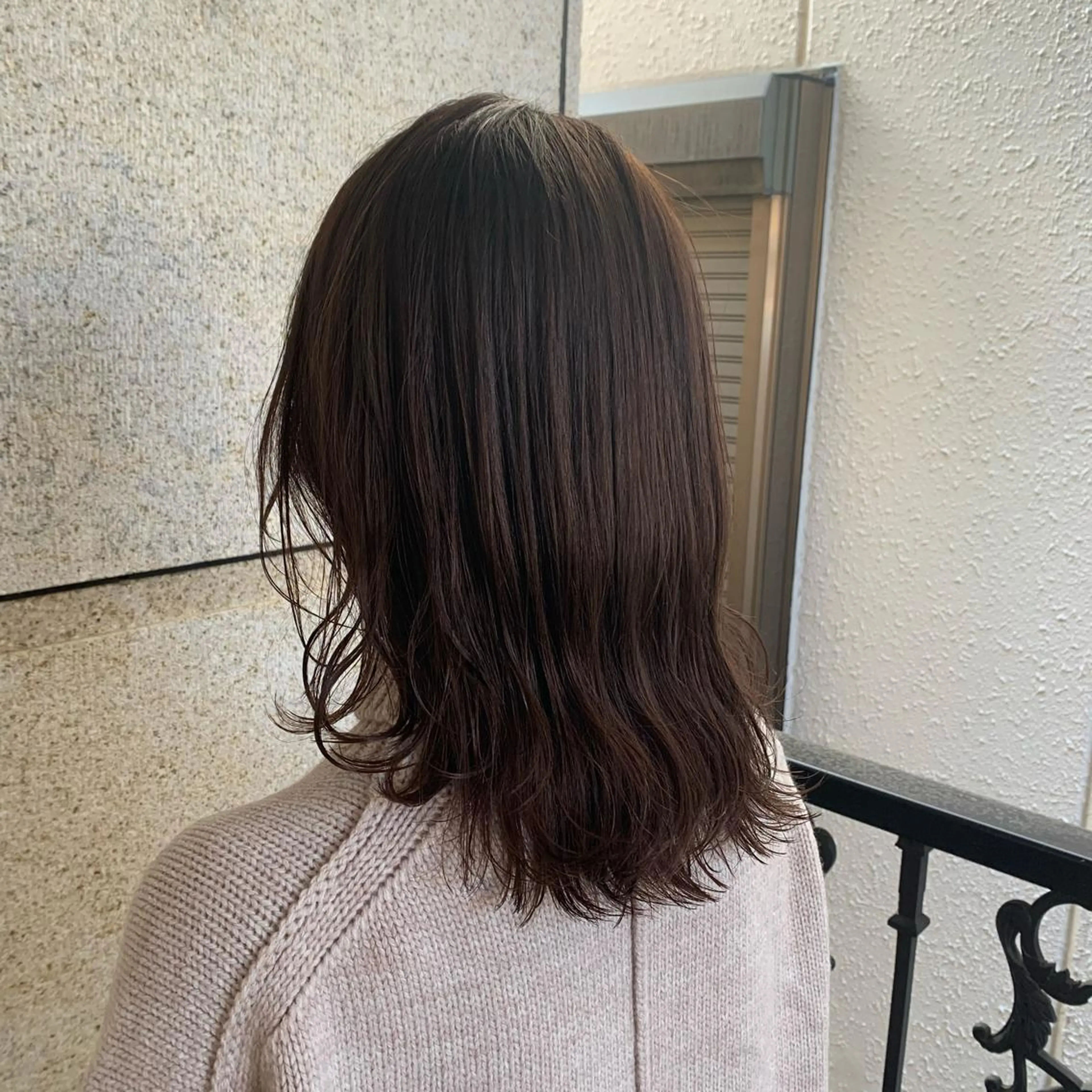 ミディアム カラー まろやかカラー🤎 みなとまほのヘアスタイル