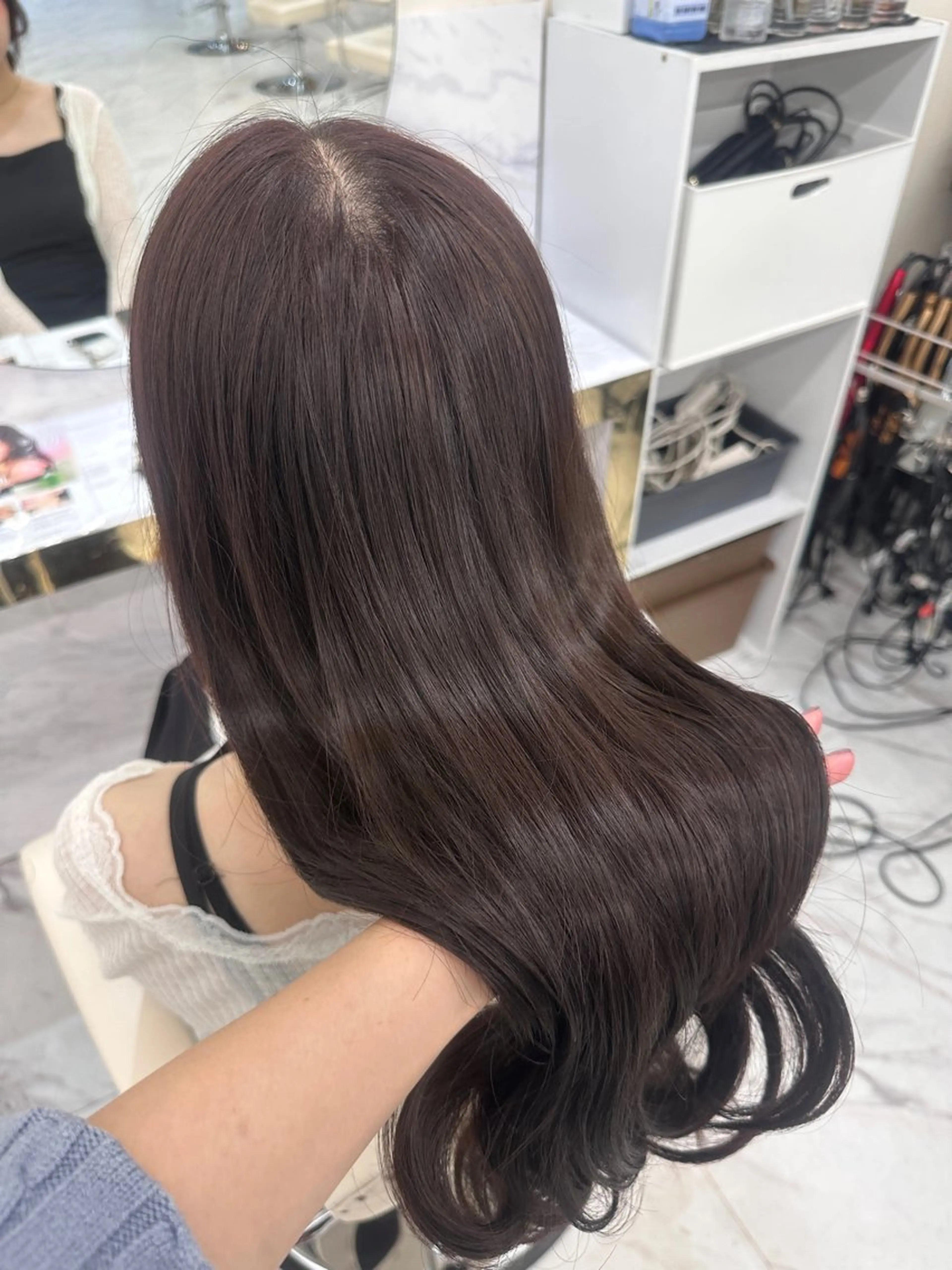 カラー こはな🎀梅田🎀 ピンクカラー💝のヘアスタイル