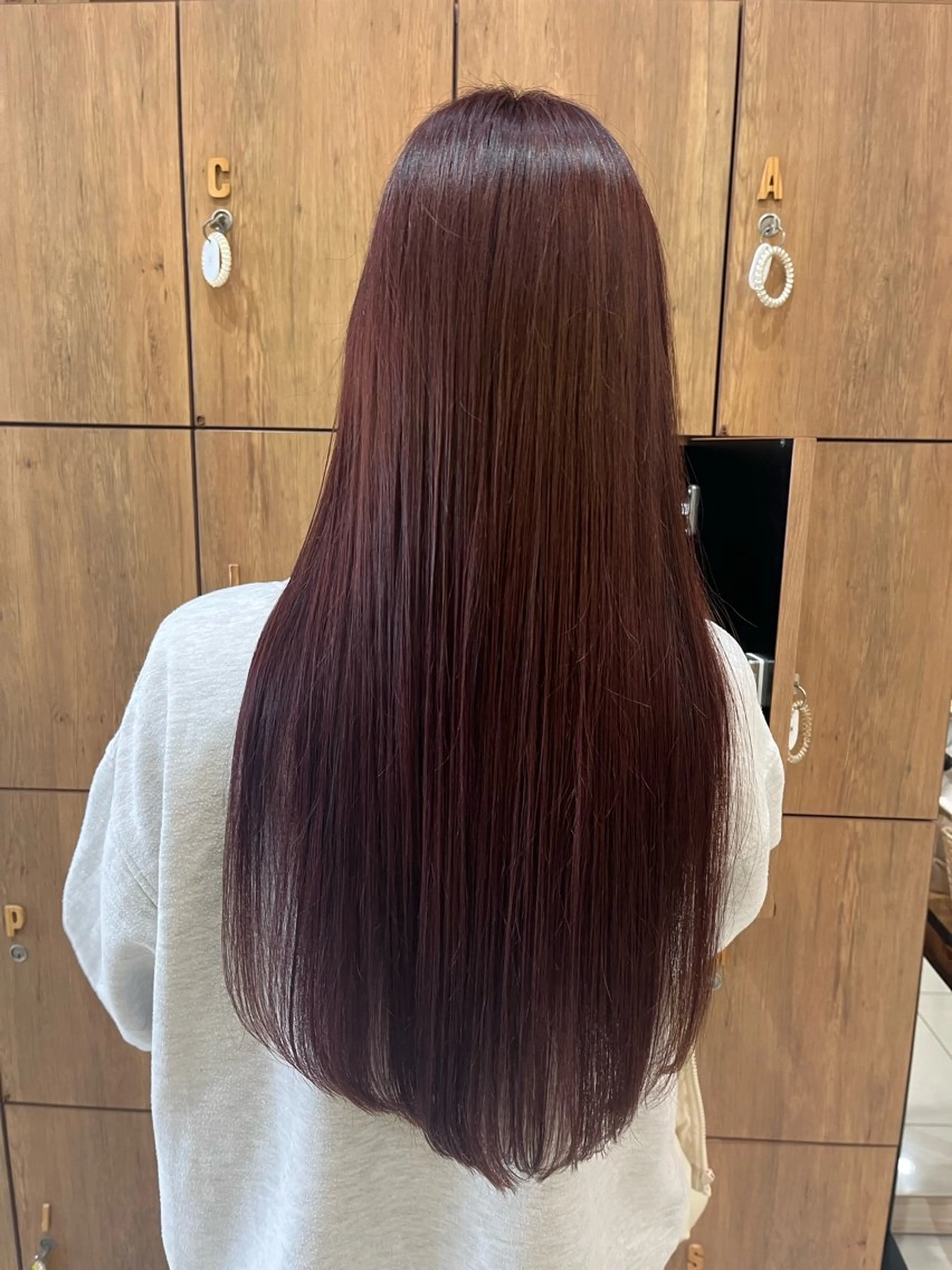 ロング カラー ヘアカラー ヘアアレンジ 裾カラー/Aya🥀のヘアスタイル