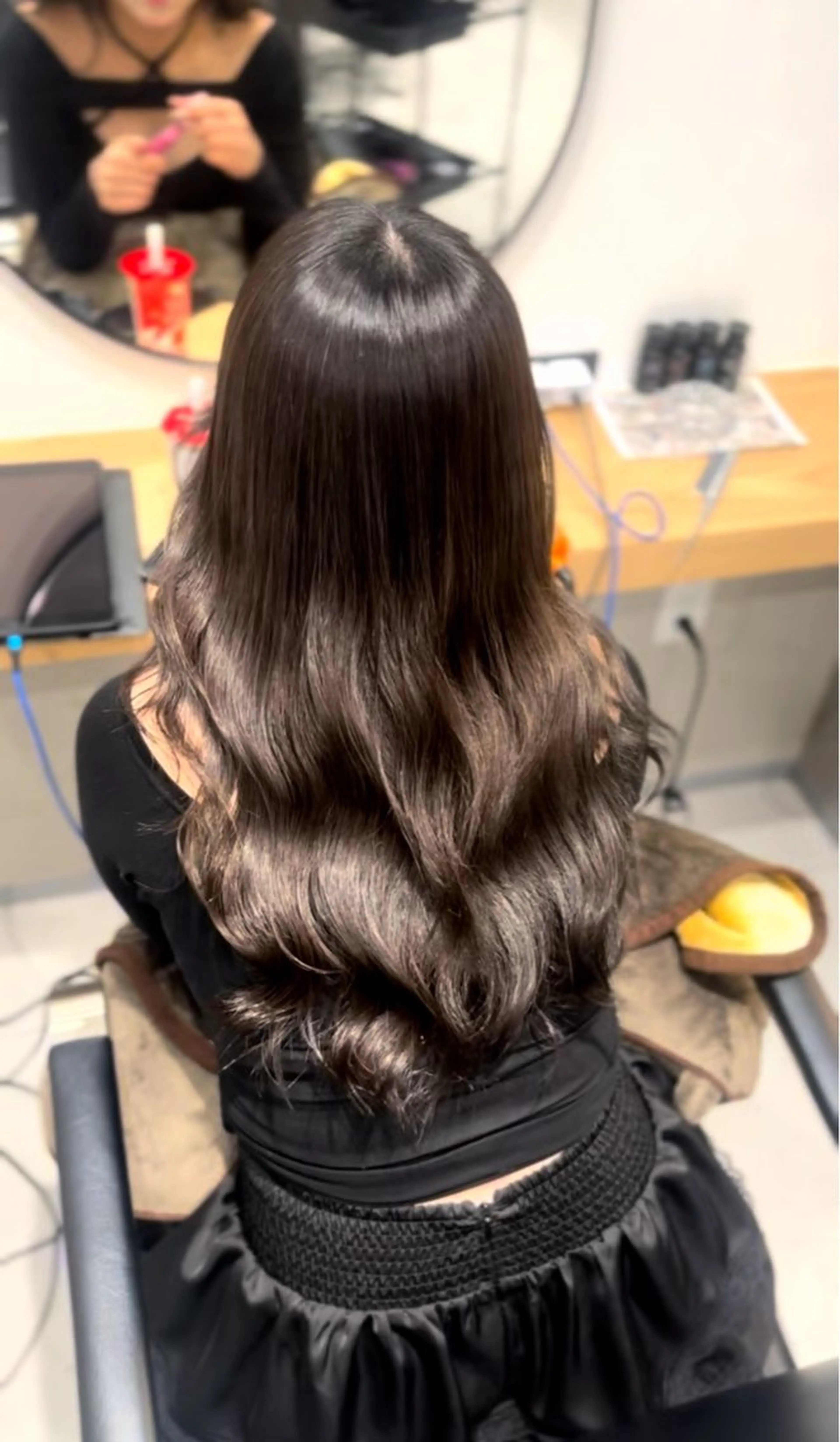 ロング ヘアカラー トリートメント RAF TOKYO 2nd 今泉店所属・RAF KAEDEのヘアスタイル