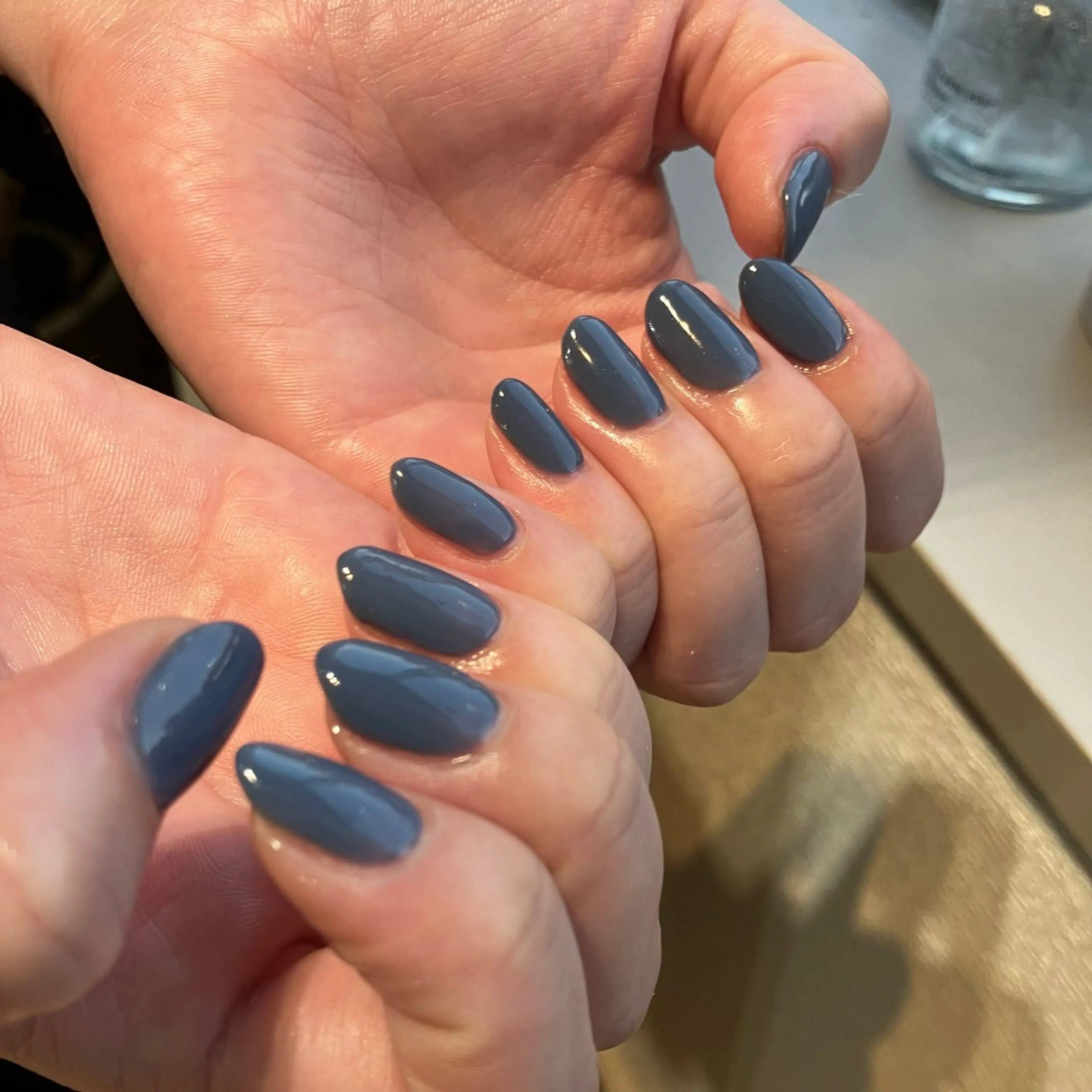 お爪に優しい🌿　　　　　　　　　　　　　　　　　　　　　　　　　　シェラックワンカラーの写真