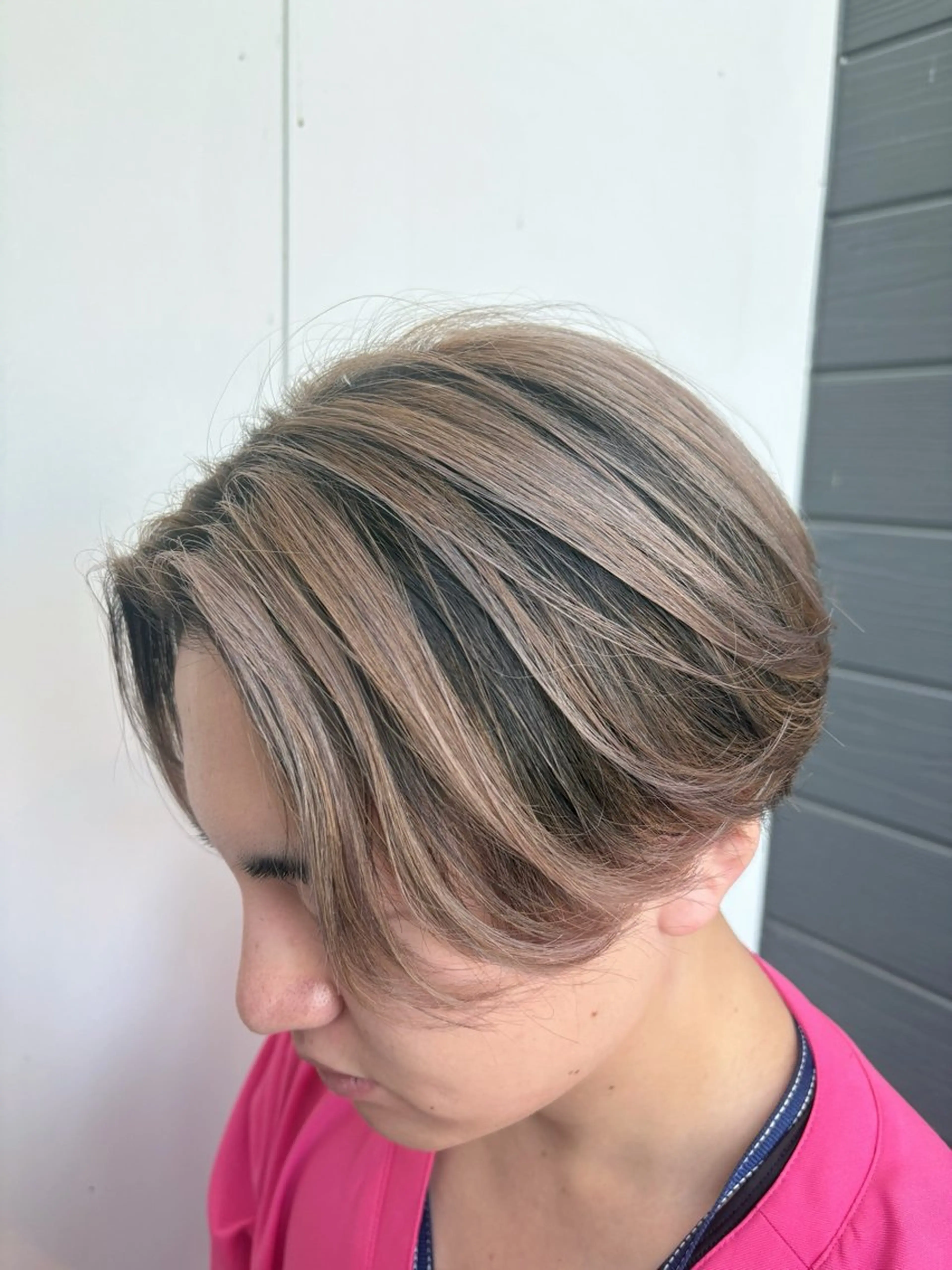 カラー メンズ メンズバレイヤージュ バレイヤージュ 中澤 壱太のヘアスタイル