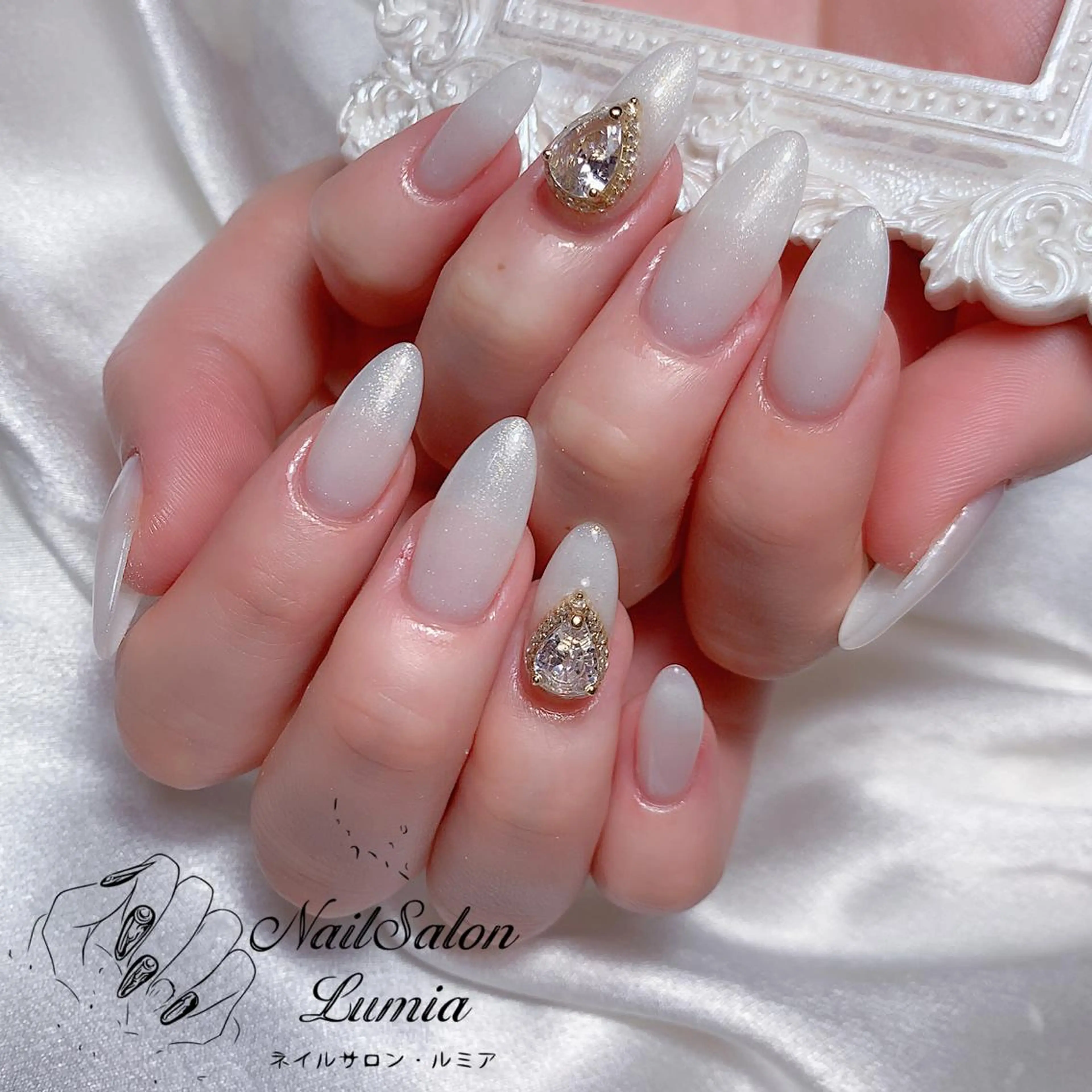 ネイル ハンドネイル ネイルサロン ルミア Lumia 店長のネイルデザイン