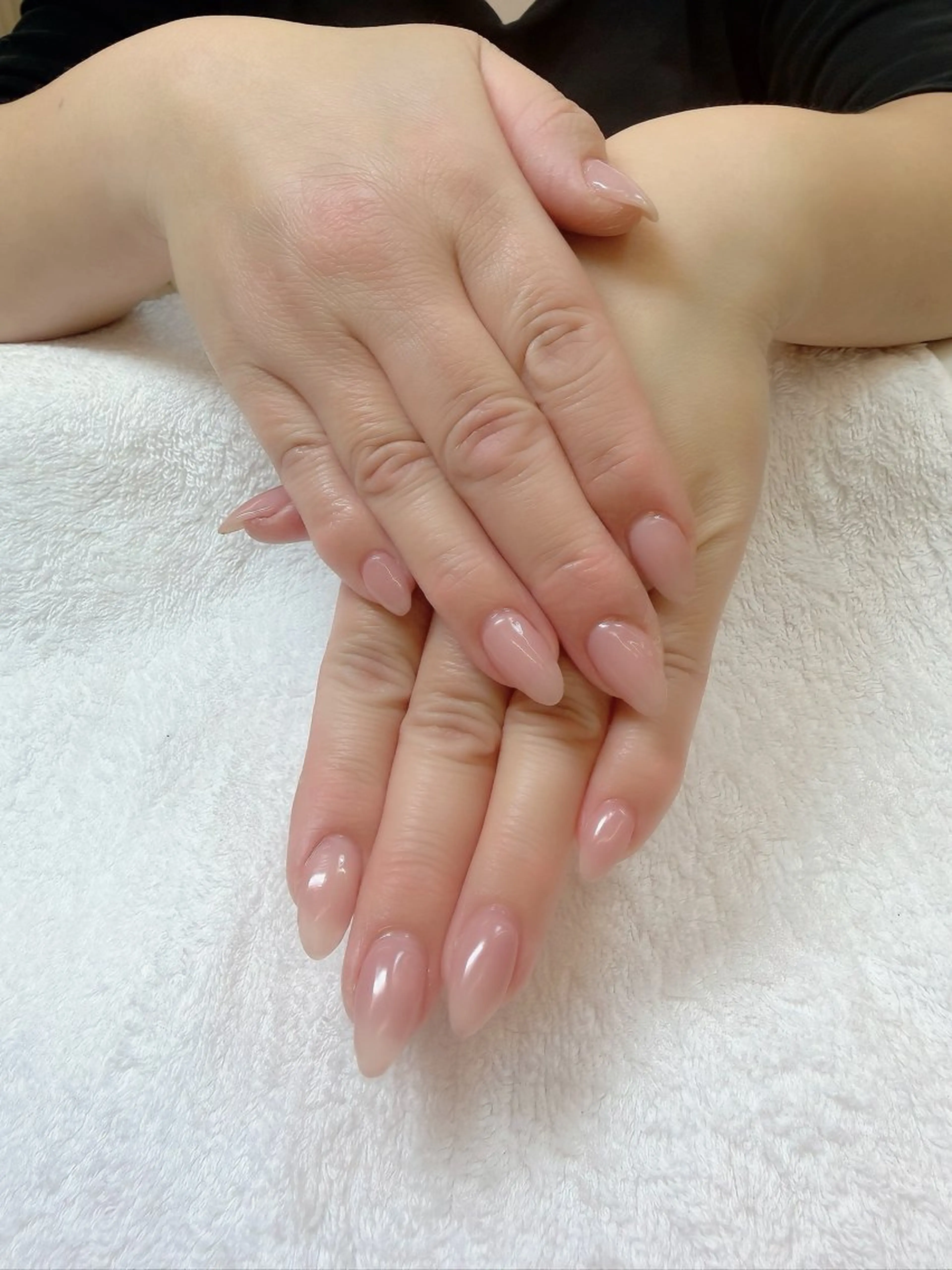 ネイル ジェルネイル ワンカラーネイル Hamada Hinaのネイルデザイン