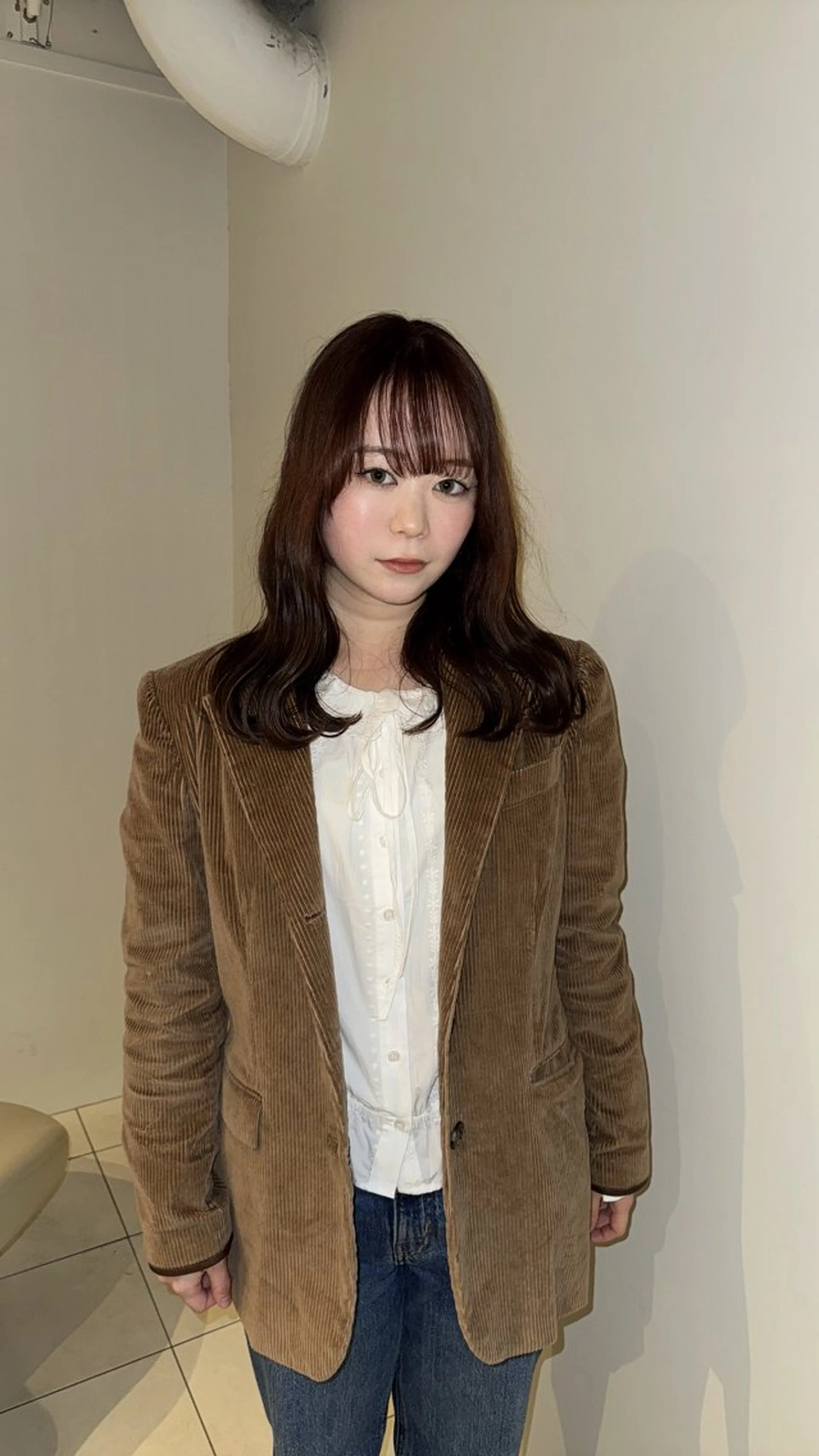 ミディアム 新潟/万代/ベージュ ダブルカラー髙橋魁真のヘアスタイル