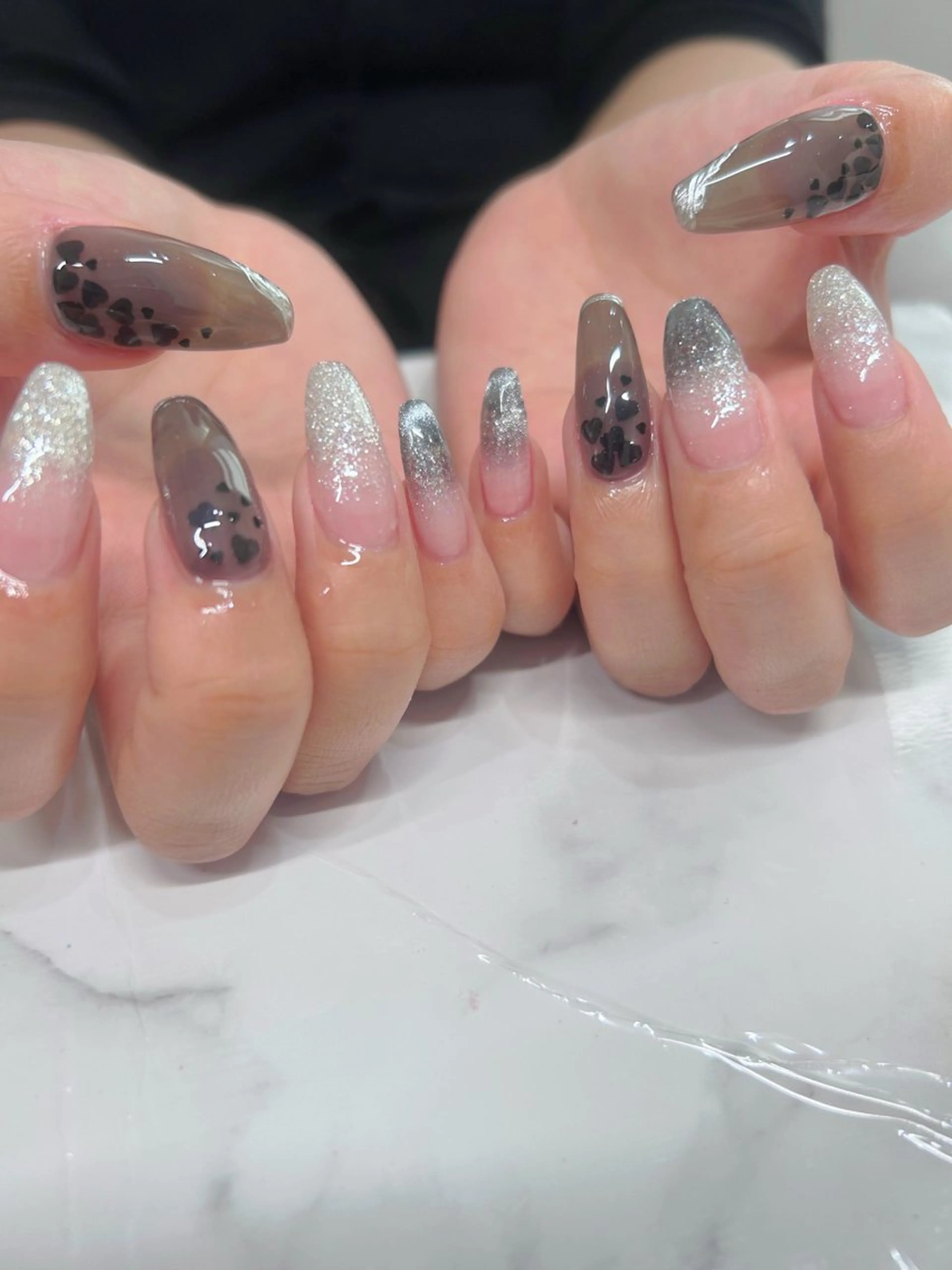 ネイル ハンドネイル ロカヒ うつみのネイルデザイン