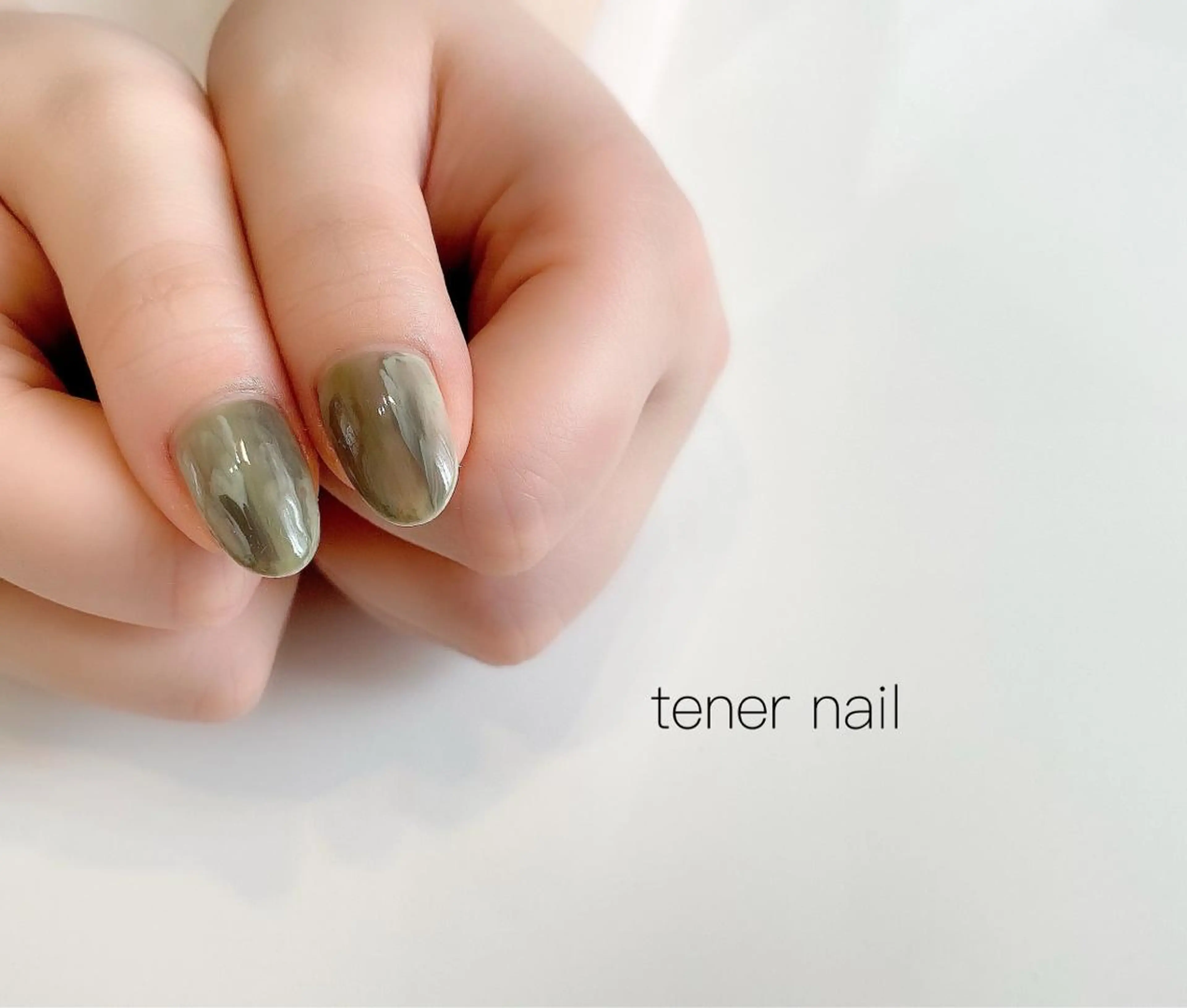 ネイル グリーン tener  nail  テネルネイル所属・テネルネイル tener nailのネイルデザイン