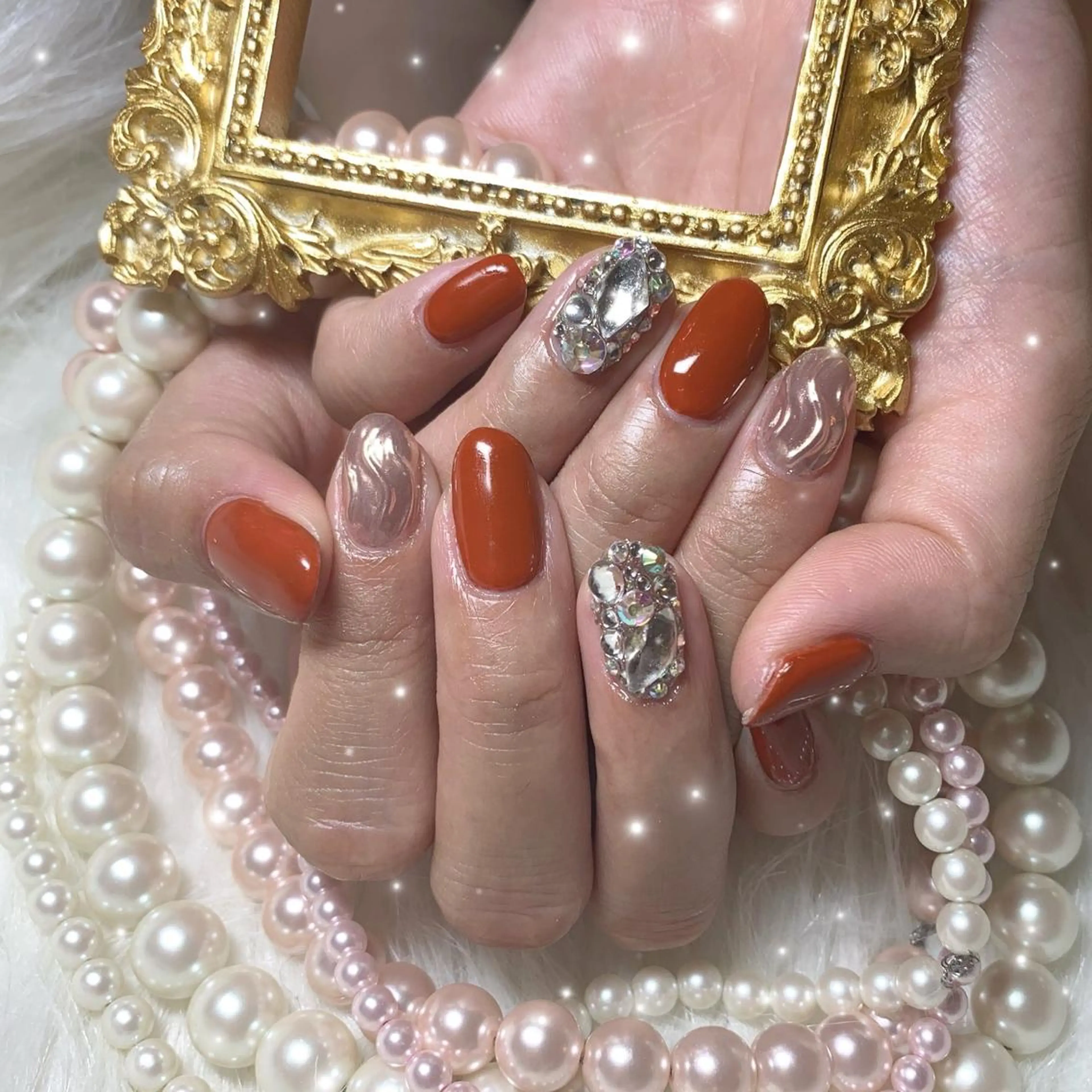 ネイル ハンドネイル nail salon Pink Aliceのネイルデザイン