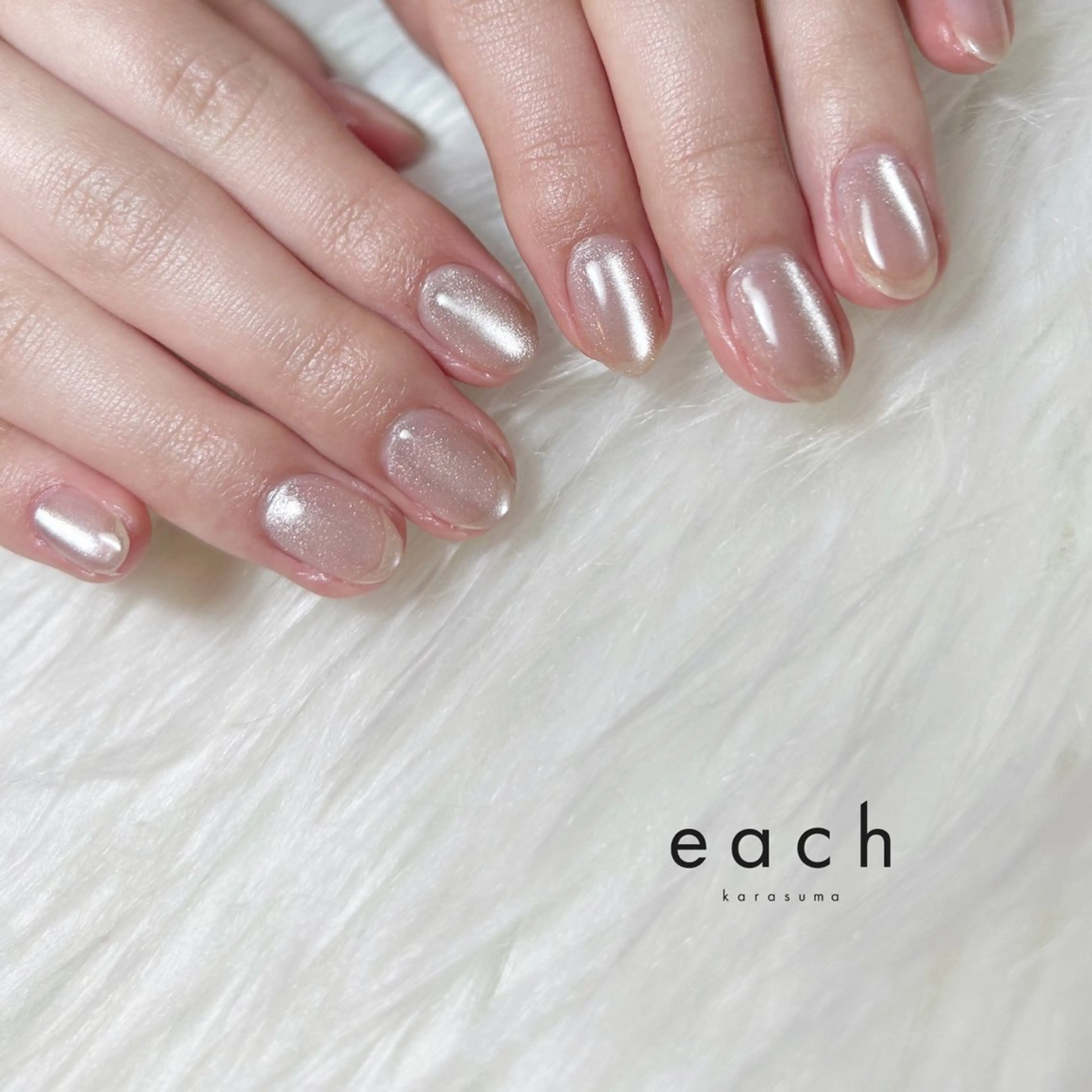 ネイル マグネットネイル ハンドネイル Lueà Nail Salon所属・𝐋𝐮𝐞𝐚 kanako🕊のネイルデザイン