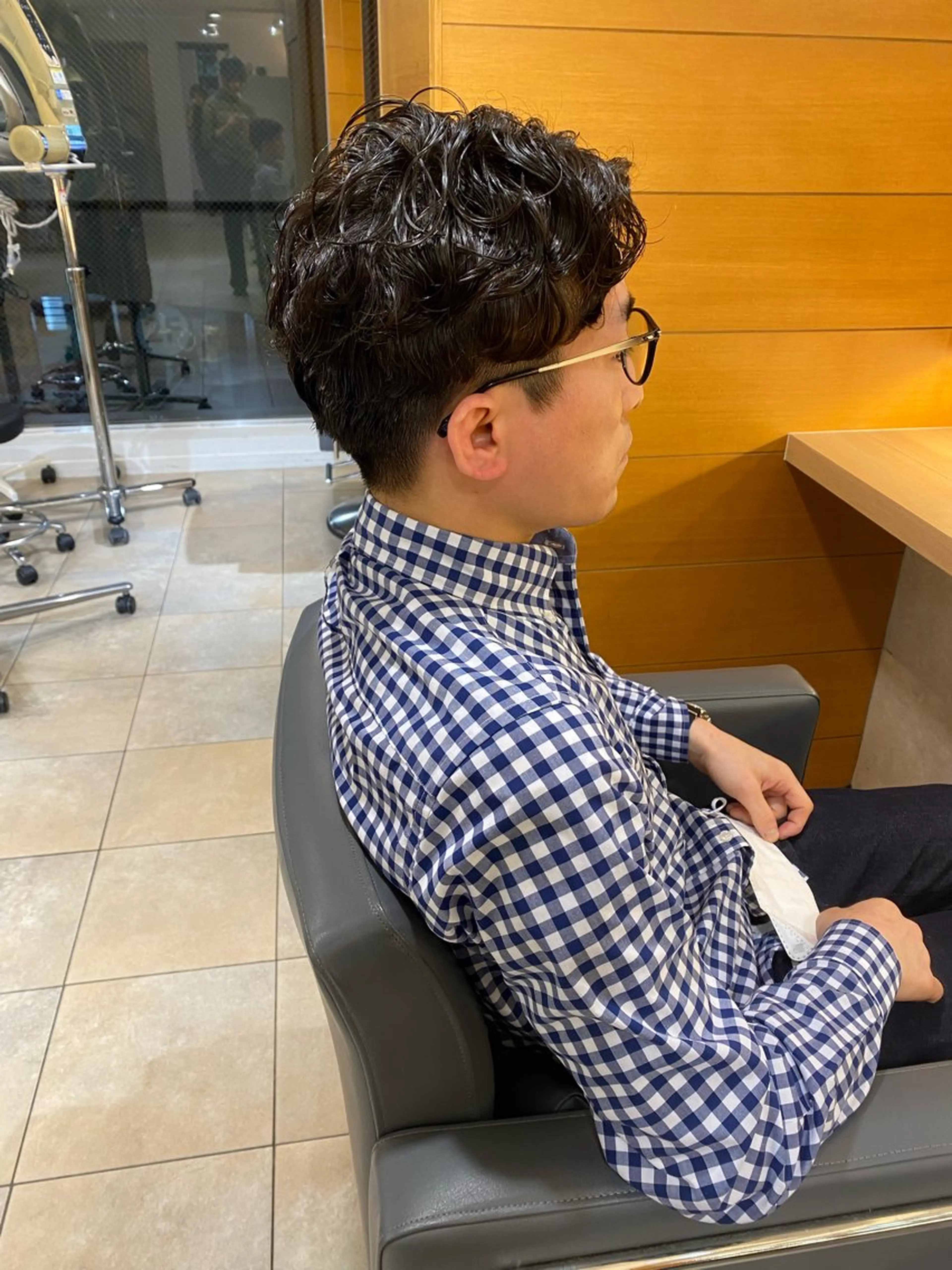 パーマ メンズ 谷川 あかりのヘアスタイル