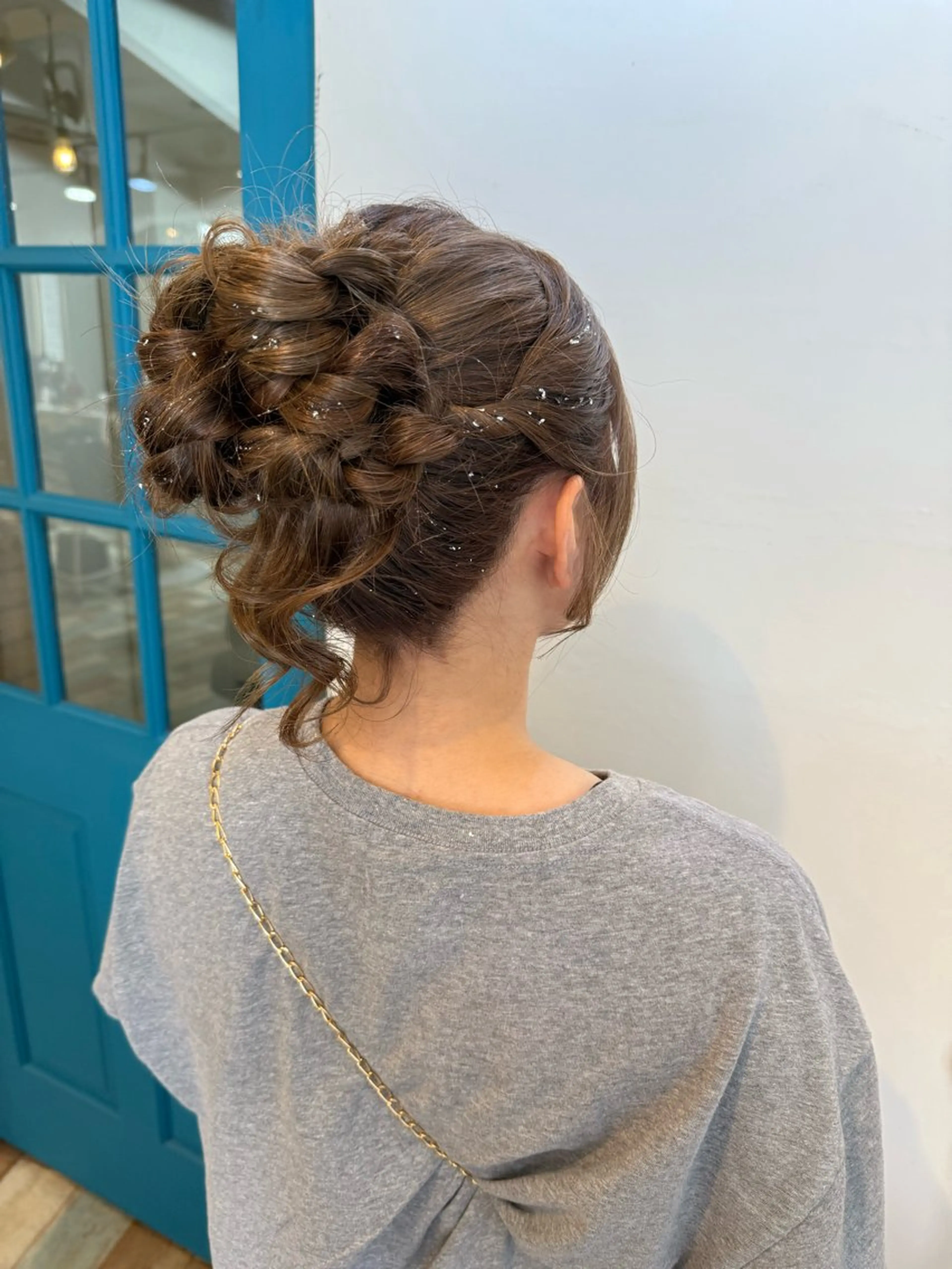 ヘアアレンジ お団子ヘア 浴衣 ヘアセット ヘアセット/カラー 🩰nanaのヘアスタイル